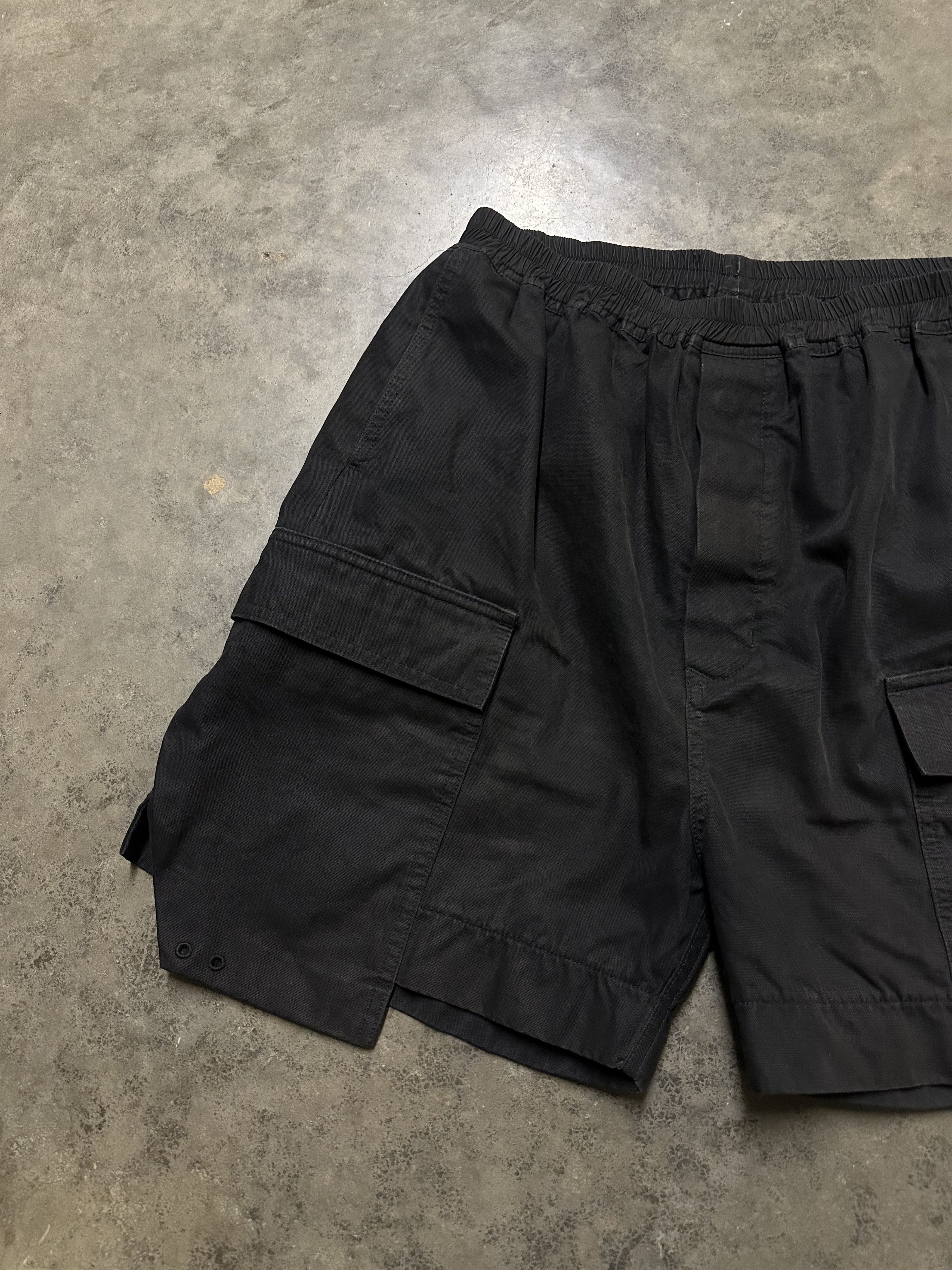 Rick Owens Rick Owens SS16 Drop Pocket Cargo Shorts Size US 30 / EU 46 - 2 Thumbnail