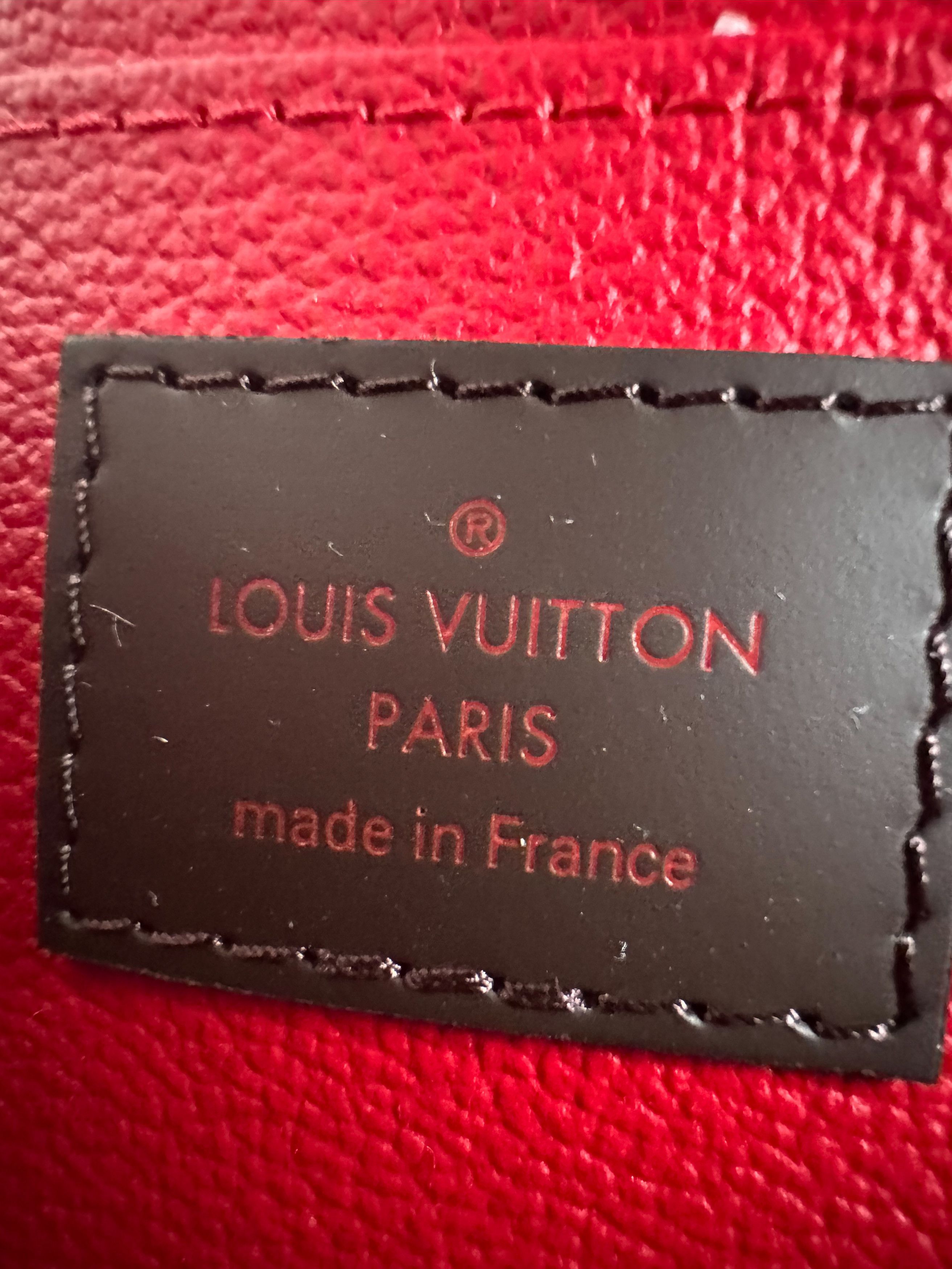 Louis Vuitton Louis Vuitton Brown Damier Cosmetic Pouch Size ONE SIZE - 4 Thumbnail