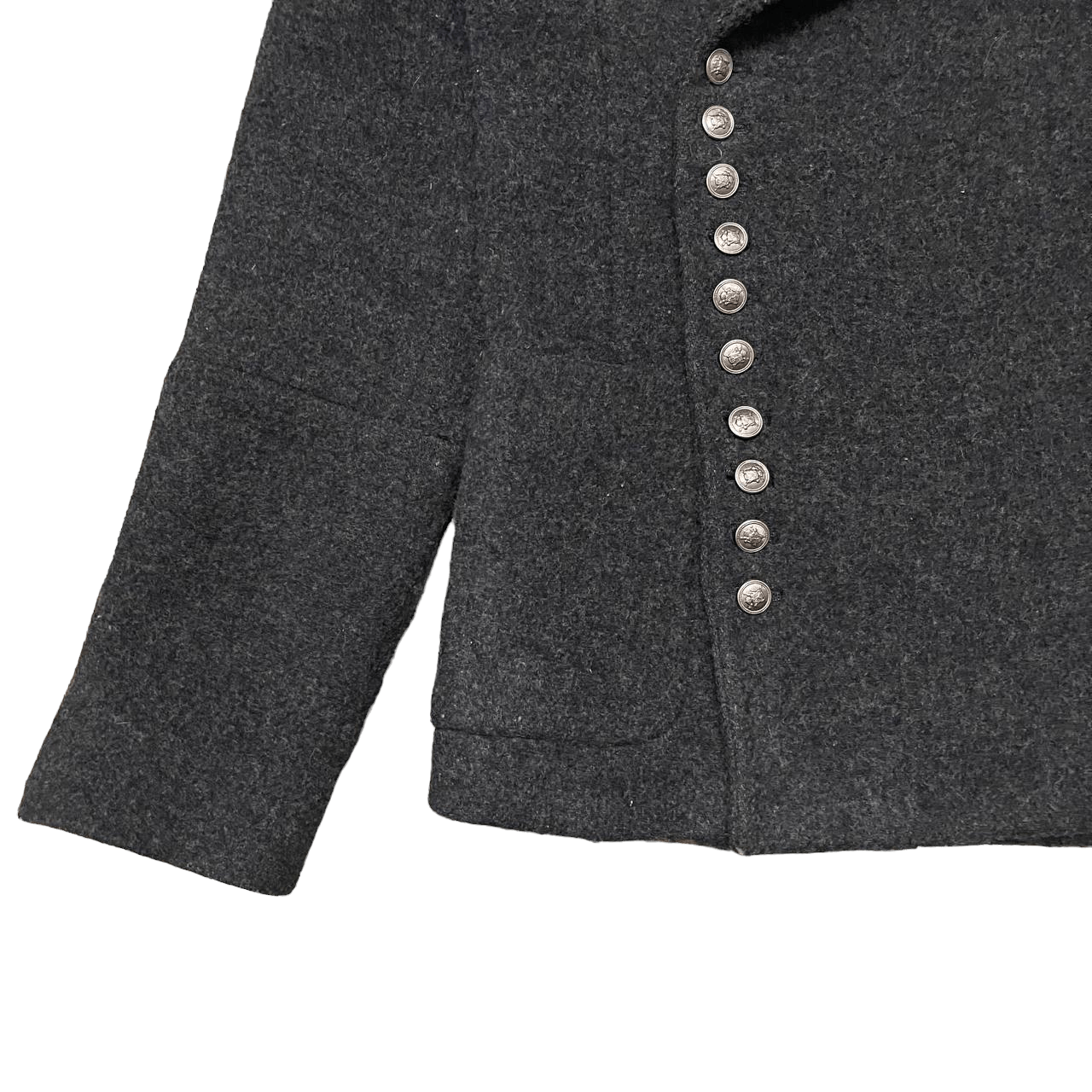 Issey Miyake Vintage Sunao Kuwahara by Issey Miyake Wool Coat Size US S / EU 44-46 / 1 - 3 Thumbnail