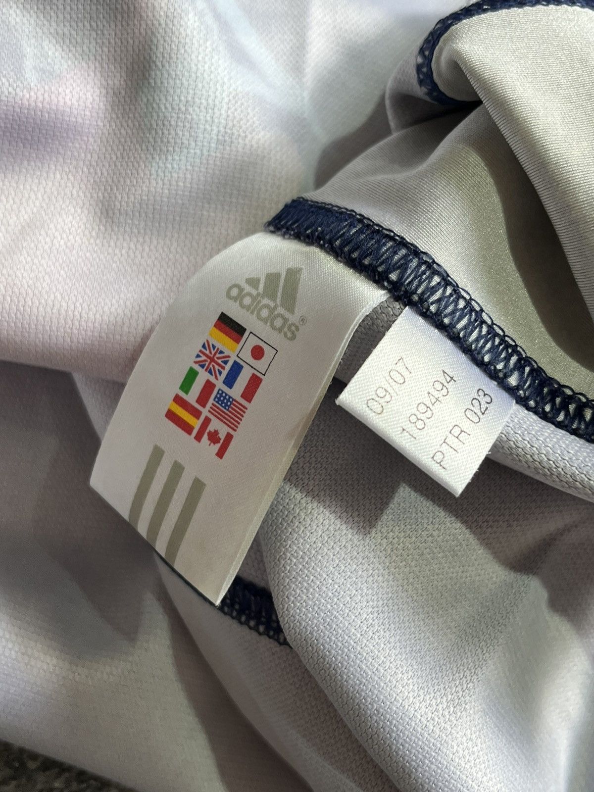 Adidas Adidas France Paris SF Rugby Jersey Flowers Short Sleeves Size US XXL / EU 58 / 5 - 5 Thumbnail
