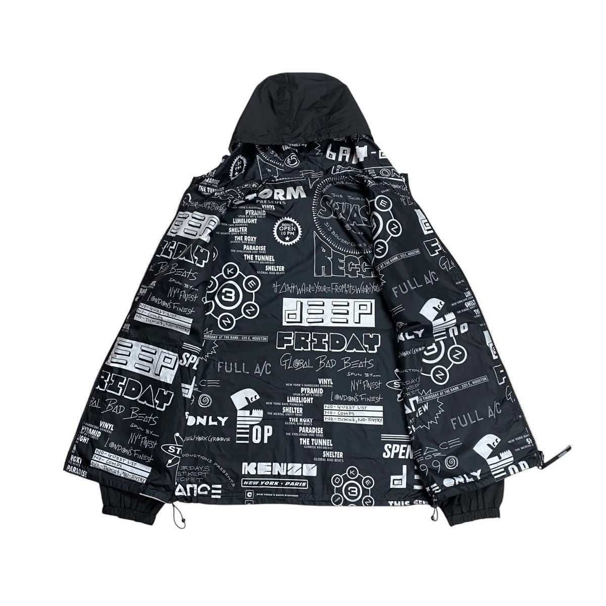 Kenzo Kenzo Noir Taille Reversible Jacket Size US M / EU 48-50 / 2 - 8 Thumbnail