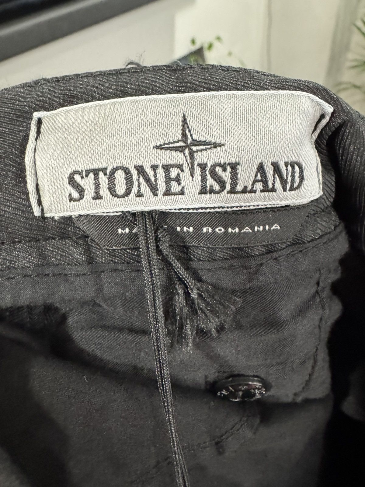Stone Island Stone Island Regular Cargo Pants Black Size US 33 - 6 Thumbnail