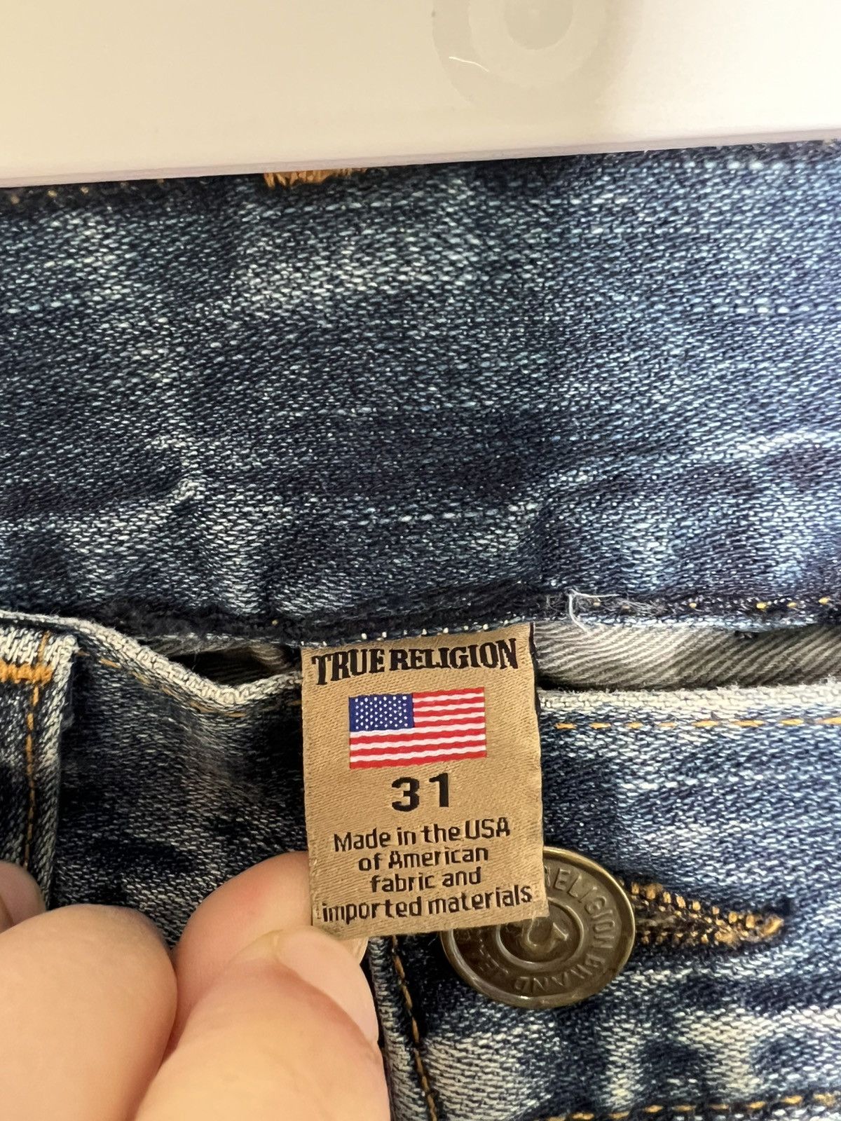 True Religion True Religon Geno Relaxed Slim/Size 31 Size US 31 - 8 Thumbnail