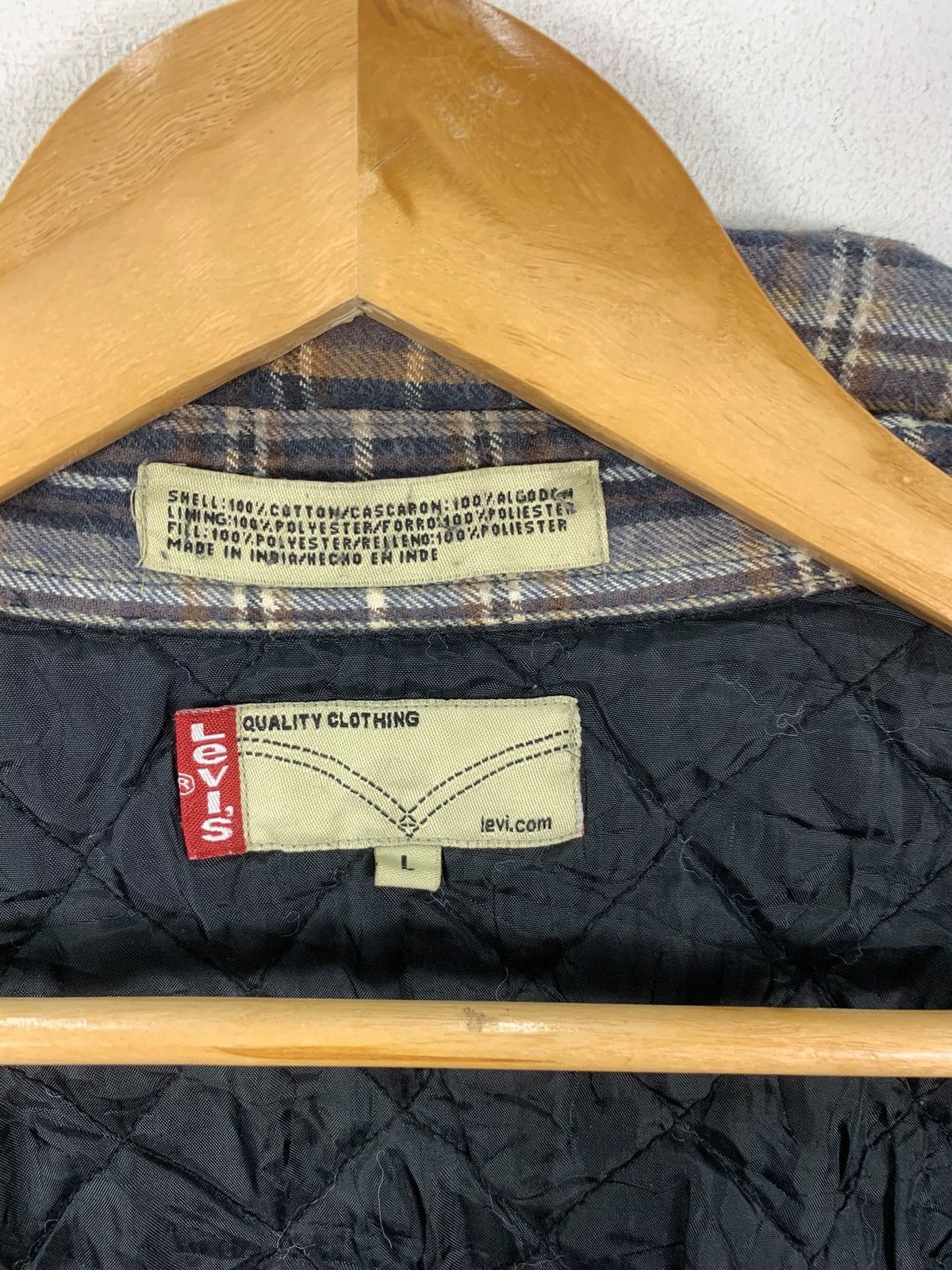 Levi's Vintage LEVIS STRAUSS USA Insulated Plaids Tartan Flannel Size US L / EU 52-54 / 3 - 10 Thumbnail