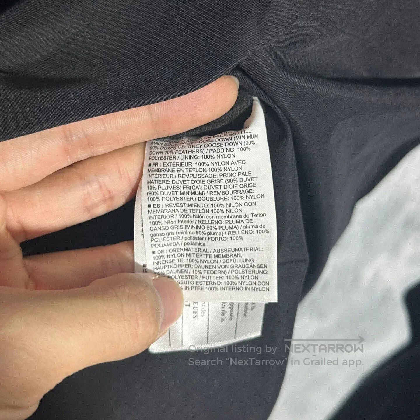 Veilance arcteryx veilance node down jacket black. Size US L / EU 52-54 / 3 - 6 Thumbnail