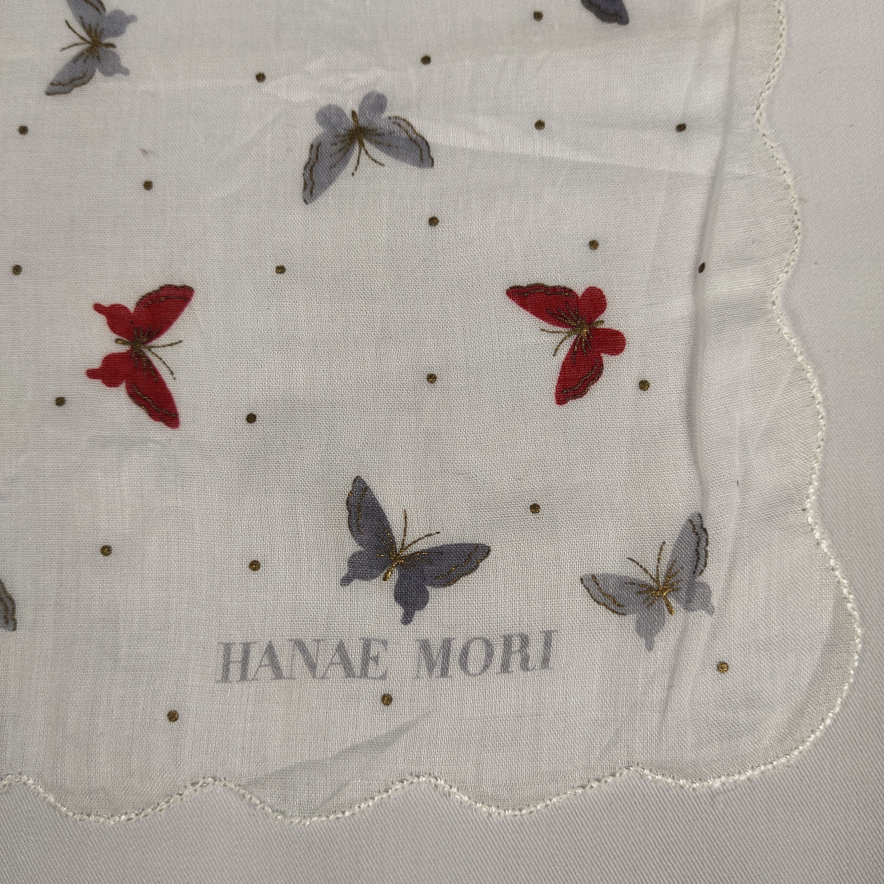 Hanae Mori Hanae Mori Handkerchief / Neckerchief / Bandana FZ224 Size ONE SIZE - 5 Thumbnail