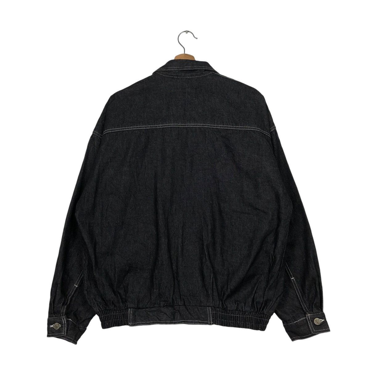 Japanese Brand 🔥VINTAGE CHORE BOMBER JACKET BORDER CARWIN ISSEY MIYAKE Size US M / EU 48-50 / 2 - 10 Thumbnail