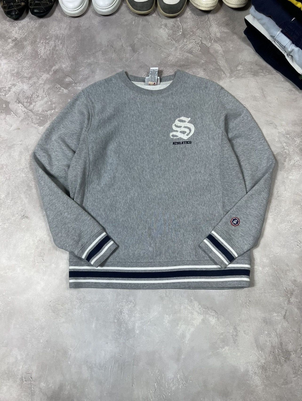 Other Vintage Stussy Athletic Sweatshirt Size M / US 6-8 / IT 42-44 - 2 Thumbnail