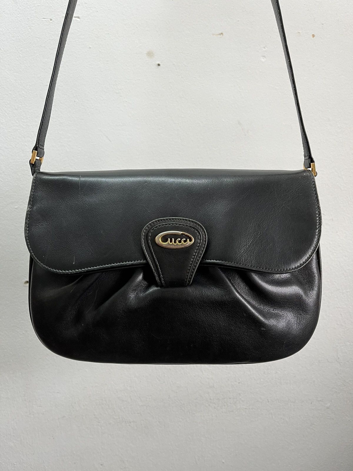 Gucci vintage Gucci calfskin leather shoulder bag Size ONE SIZE - 3 Thumbnail