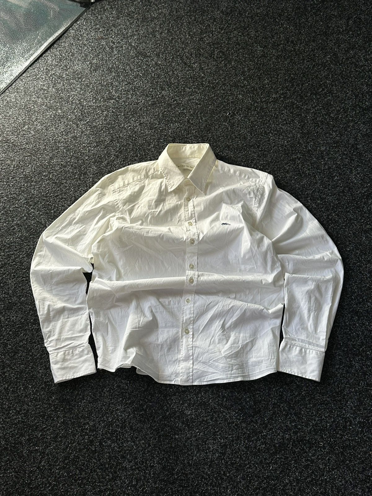 Etro × Vintage 🚨 VINTAGE ETRO 42 Spa Button Up Luxury Shirt Made in Italy Size US M / EU 48-50 / 2 - 1 Thumbnail