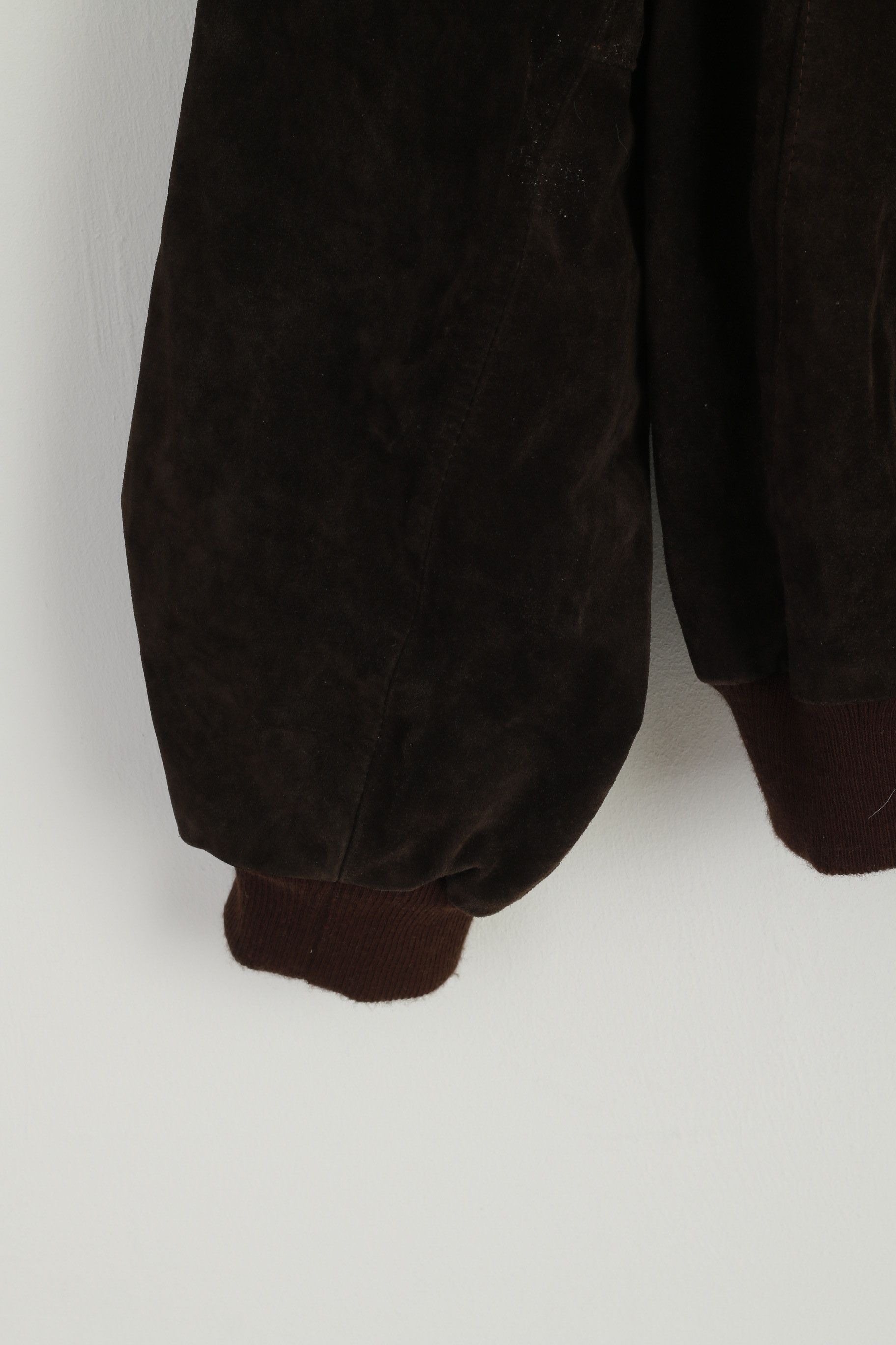 Vintage VIP Men XL Jacket Brown Leather Suede Italy 7694 Size US XL / EU 56 / 4 - 4 Thumbnail