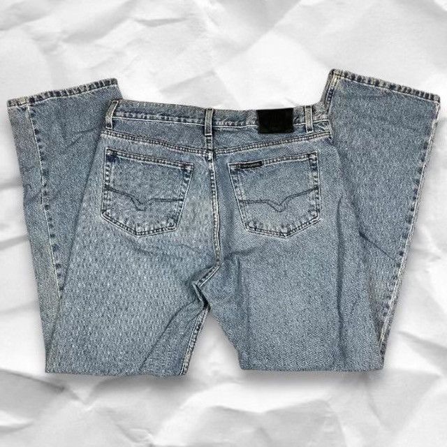 Harley Davidson Harley Davidson light wash straight leg jeans Size US 36 / EU 52 - 1 Thumbnail