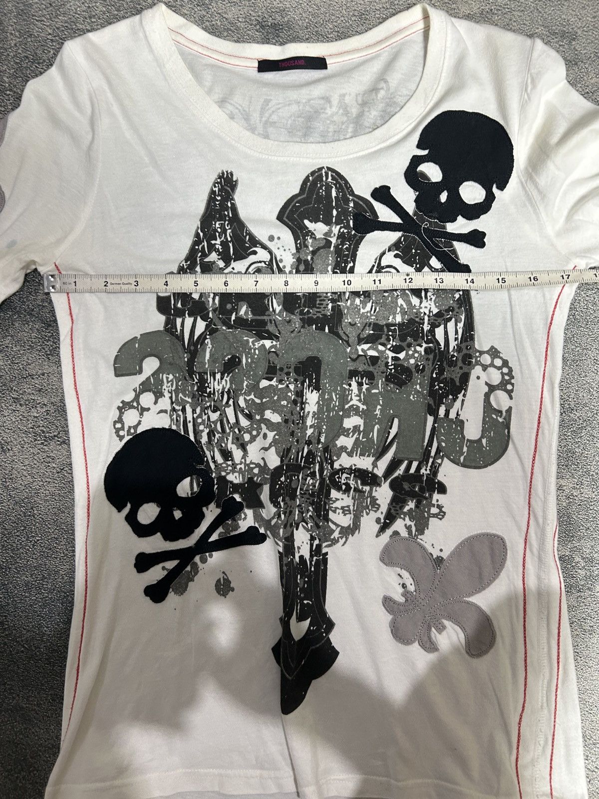 Japanese Brand Y2k Thousand Archive Skull punk style Size US S / EU 44-46 / 1 - 11 Thumbnail