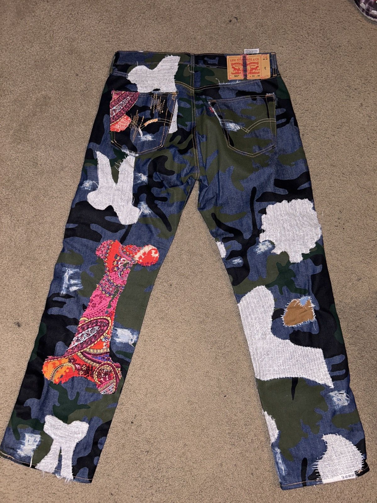 Vintage Custom Levis jeans Size US 33 - 3 Thumbnail