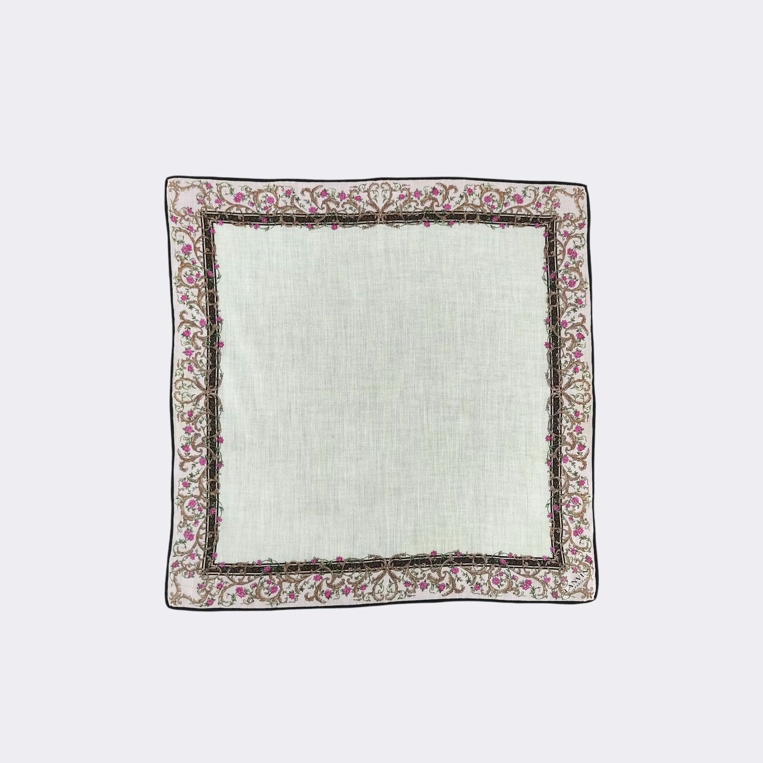 Lanvin Vintage Lanvin Handkerchief Neckerchief Bandana H236M Size ONE SIZE - 1 Thumbnail