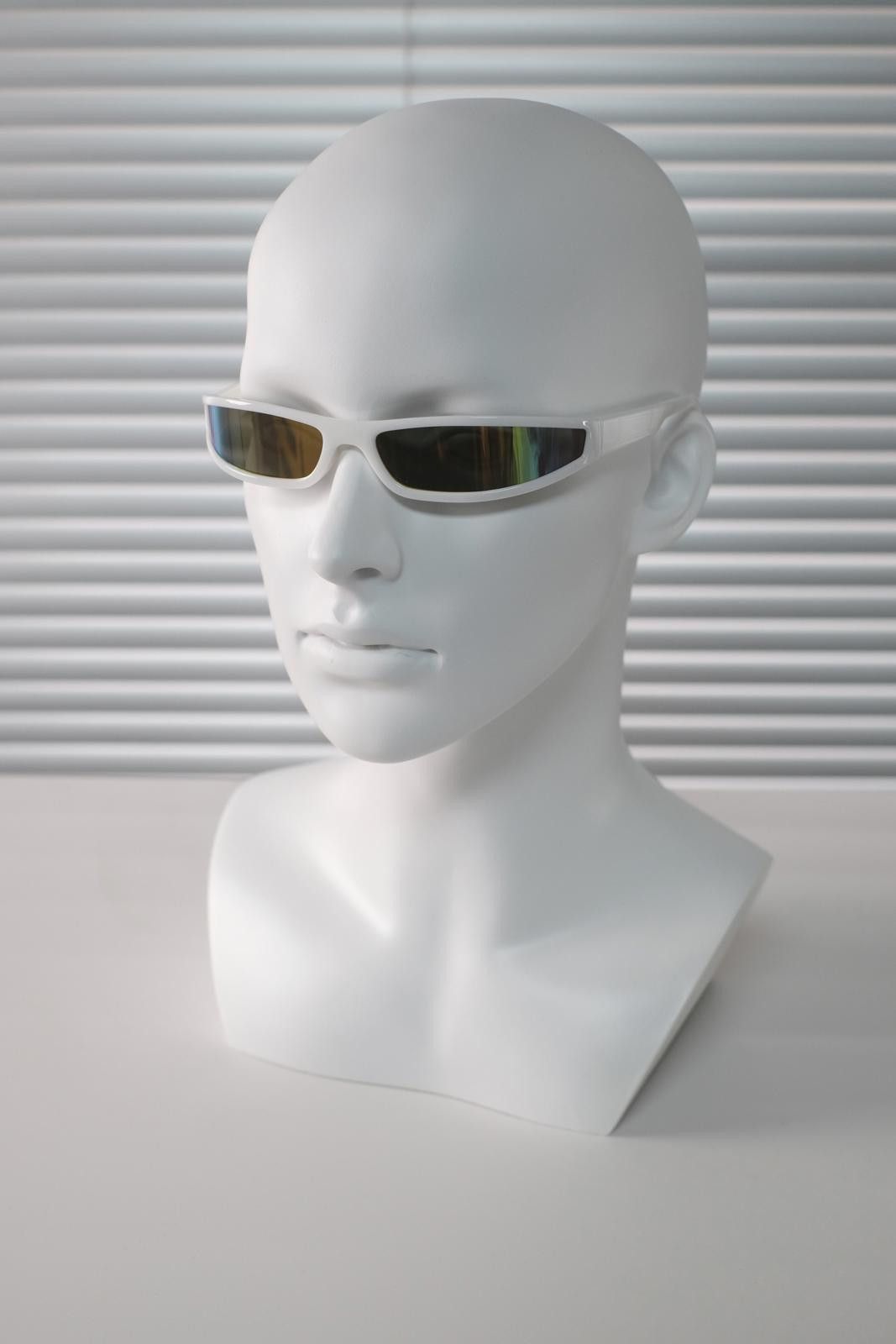 Japanese Brand Vtg Y2k Avant Garde Future Sunglasses Black Unisex One Size Size ONE SIZE - 5 Thumbnail