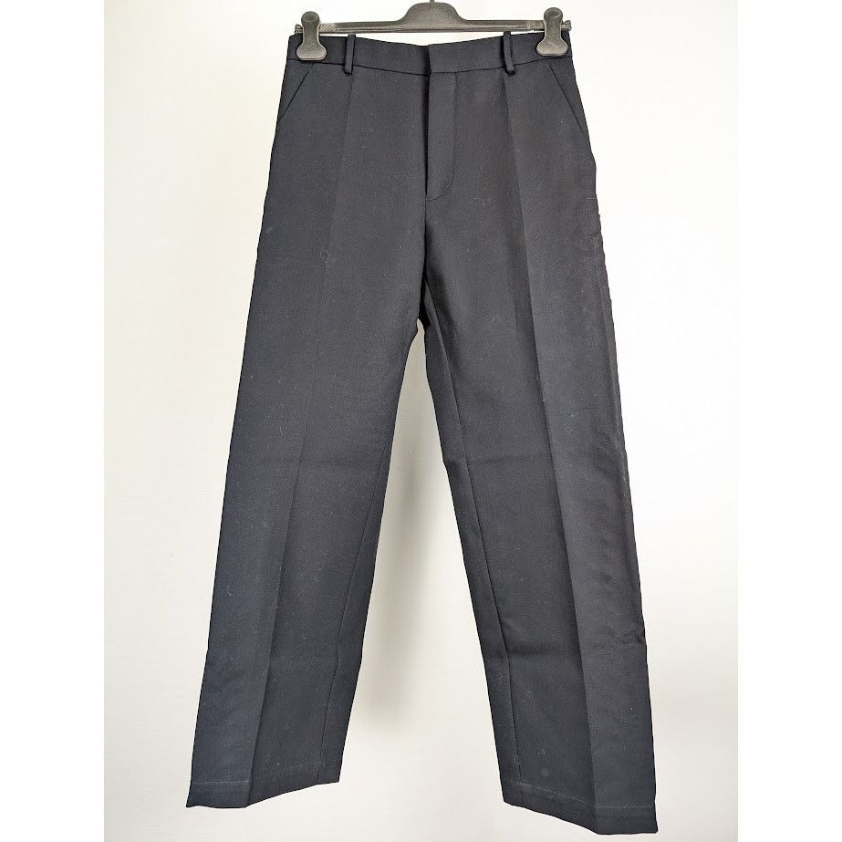 Bottega Veneta o1rshd1 Double Cotton Canvas Trousers in Black Size US 34 / EU 50 - 2 Thumbnail