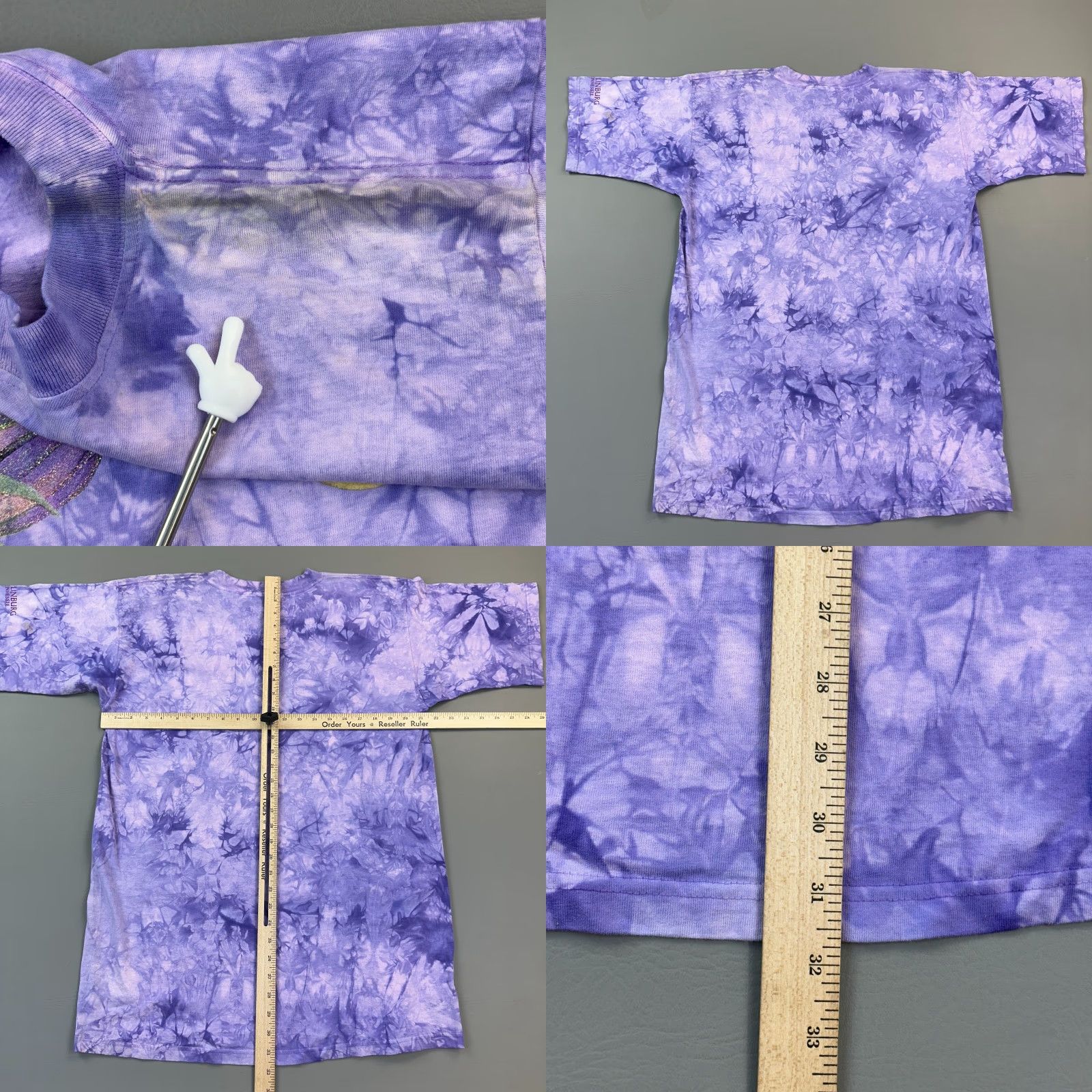 Vintage VINTAGE Polar Graphics USA Shirt Womens M Purple Hummingbird Deadstock 90s Tie Dye Shirt 90s USA Animals Bird Casual Womens Medium Size M / US 6-8 / IT 42-44 - 8 Thumbnail