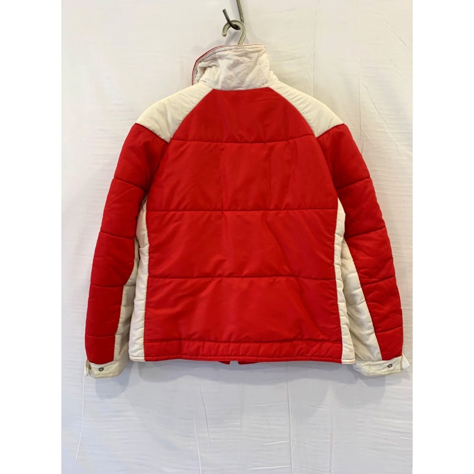 Fusalp VINTAGE Fusalp Ski Jacket Red White Nylon Puffer Winter Coat Womens S #157 Jacket Size S / US 4 / IT 40 - 2 Thumbnail