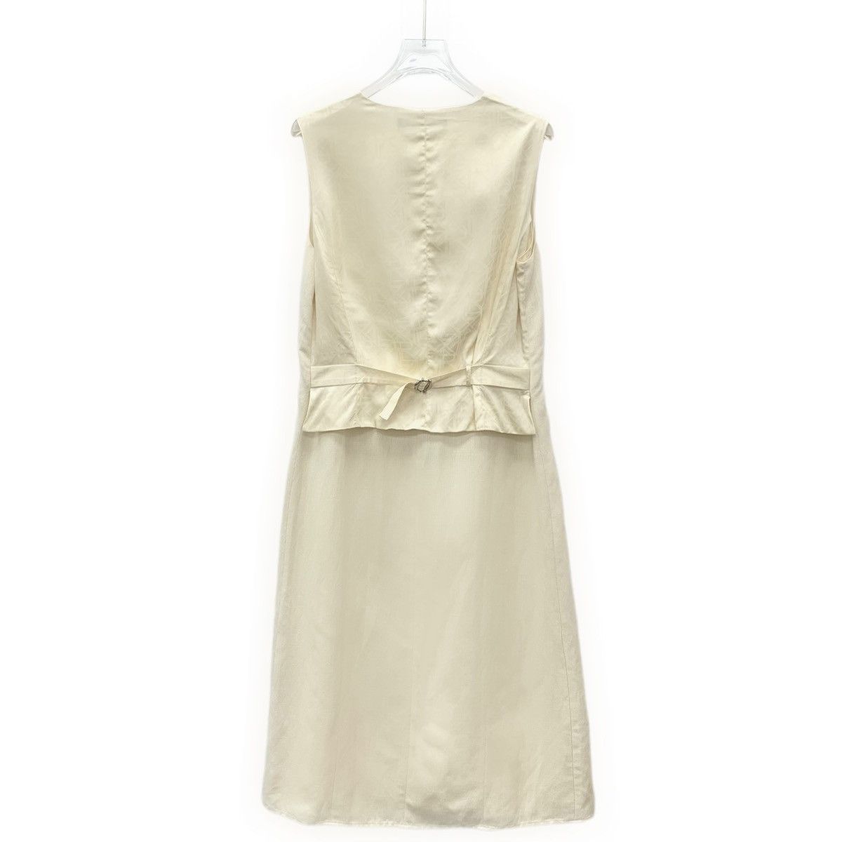 Ralph Lauren Ralph Lauren Linen V-neck Sleeveless Waistcoat Dress K26WX Size L / US 10 / IT 46 - 2 Thumbnail