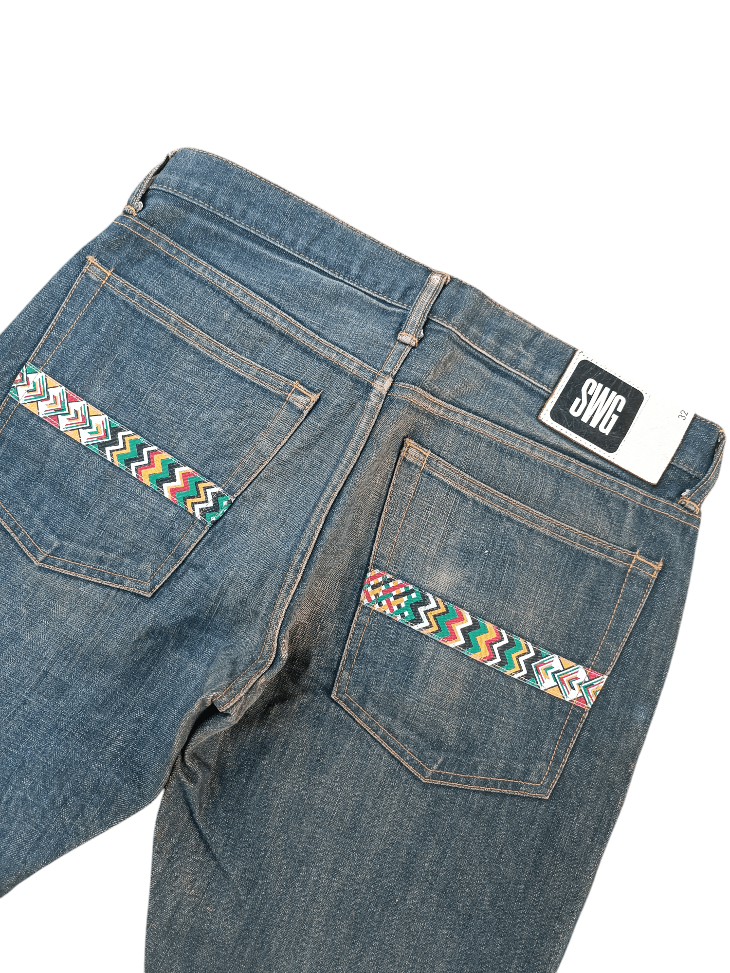 Japanese Brand × Swagger × Vintage VINTAGE SWAGGER DENIM 🇯🇵 MADE IN JAPAN E209 Size US 33 - 14 Thumbnail