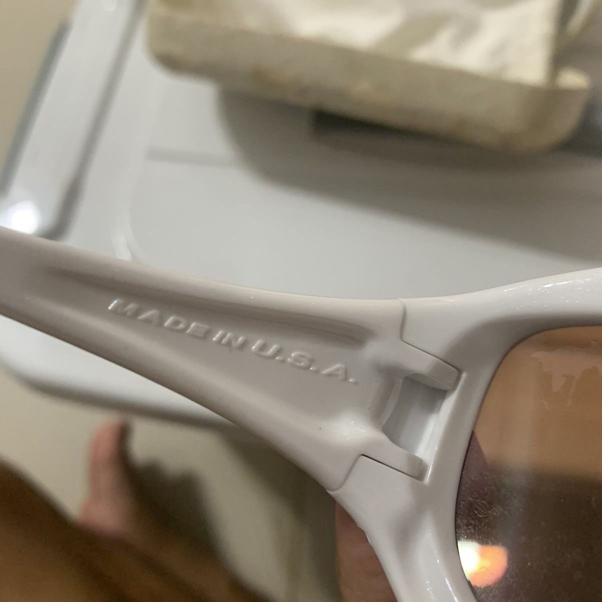 Oakley Rare Oakley Eternal White Pearl Sunglasses Size ONE SIZE - 9 Thumbnail