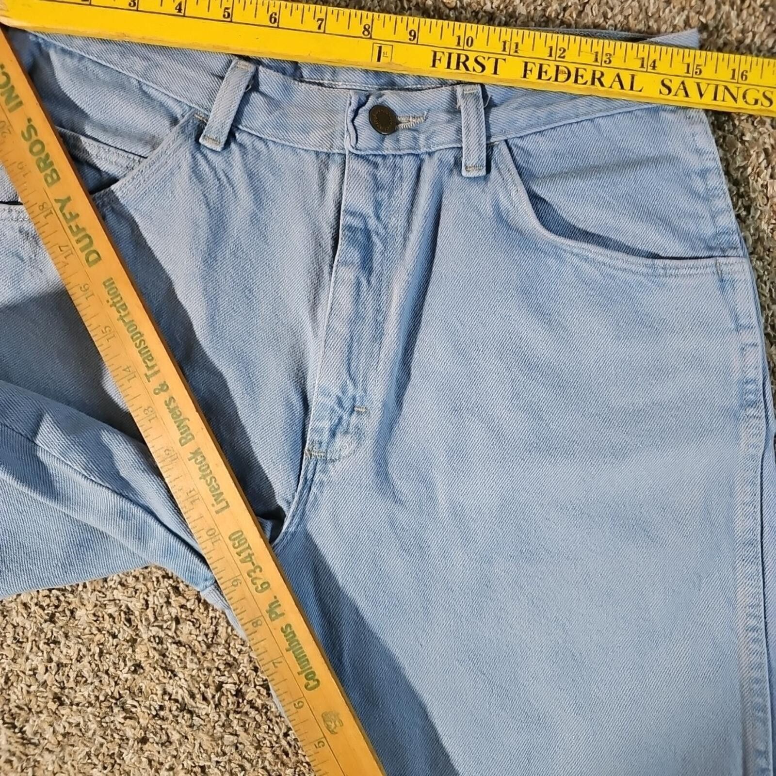 Wrangler Wrangler Light Denim Jean Shorts APPROX sz 30 Size US 30 / EU 46 - 3 Thumbnail