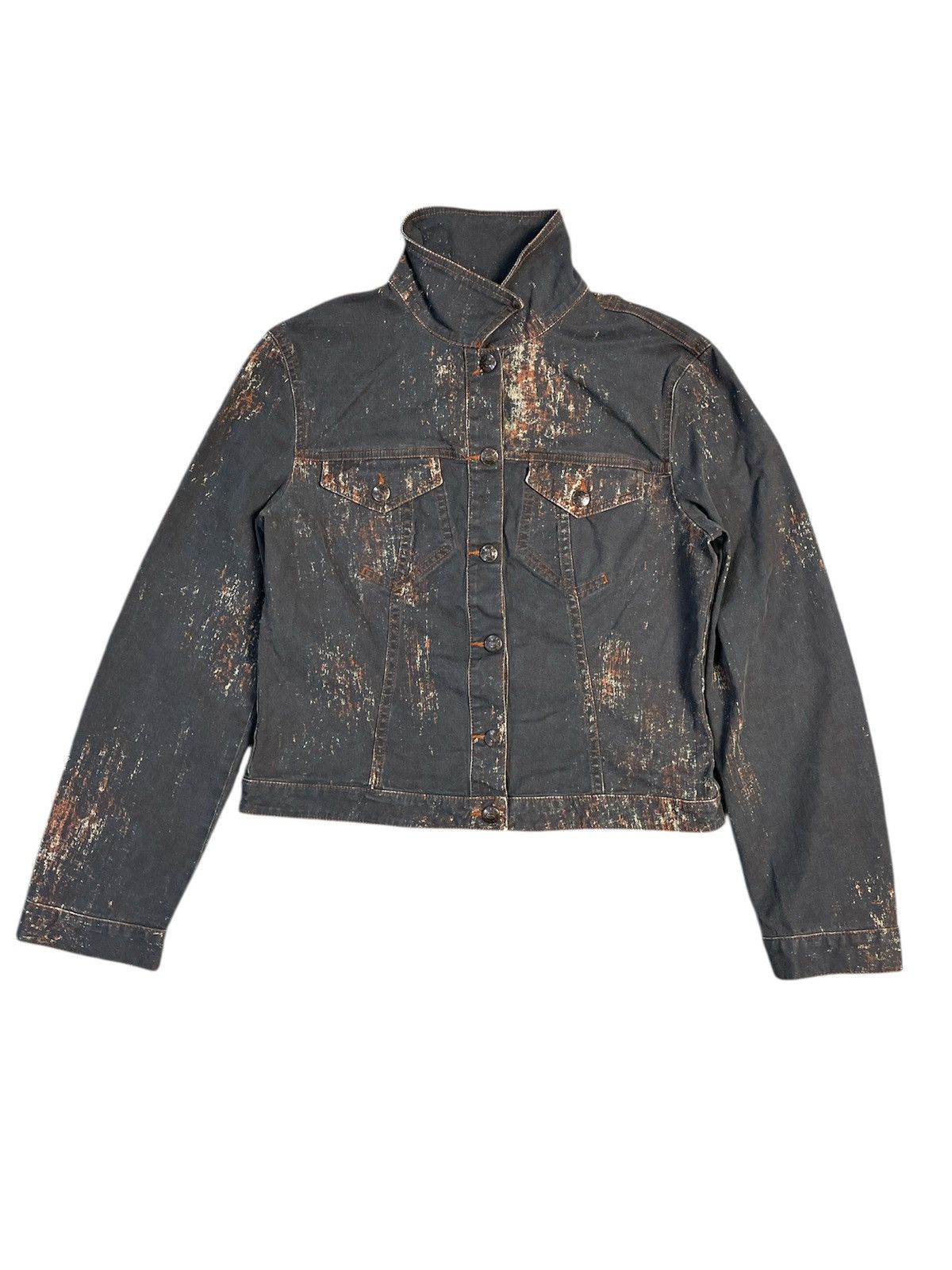 Krizia Uomo Krizia Jeans Denim Jacket Italy Size US S / EU 44-46 / 1 - 1 Thumbnail