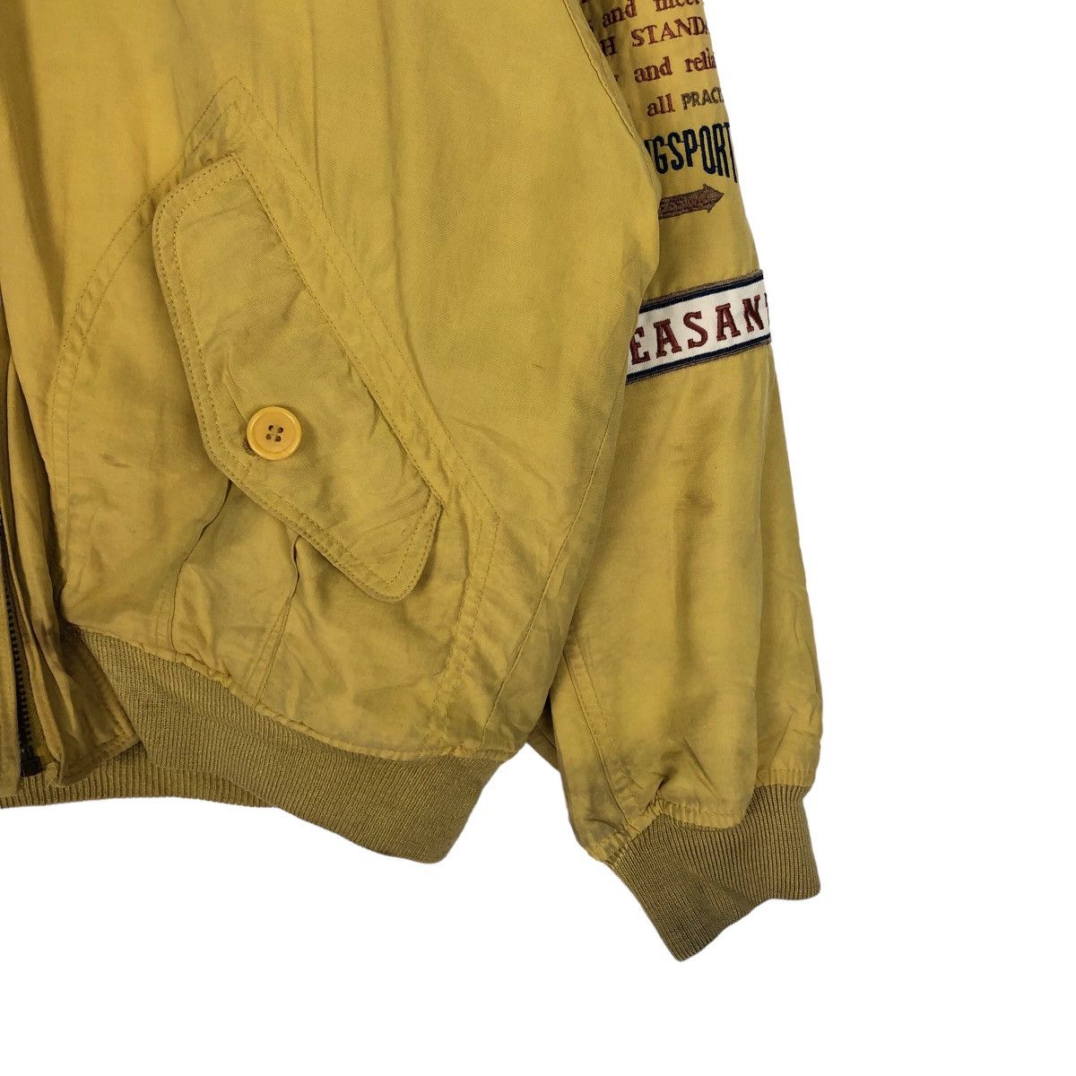 Japanese Brand VINTAGE BOMBER JACKET PRACT STUDIO ISSEY MIYAKE BIG LOGO Size US M / EU 48-50 / 2 - 4 Thumbnail