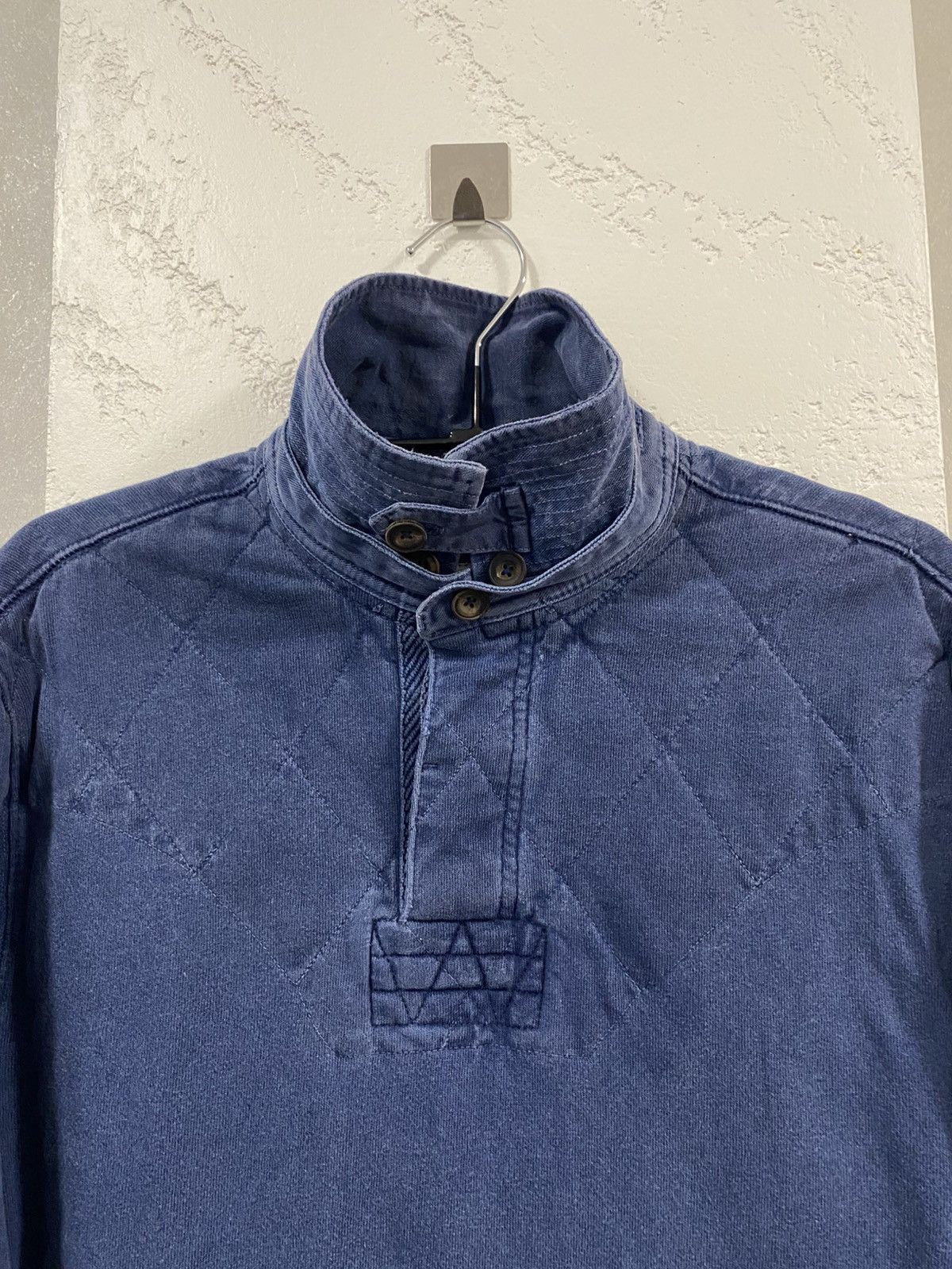 Polo Ralph Lauren × Vintage Rare Polo RL Military U.S. Navy 1/4 button Pullover Sz: M Size US M / EU 48-50 / 2 - 4 Thumbnail