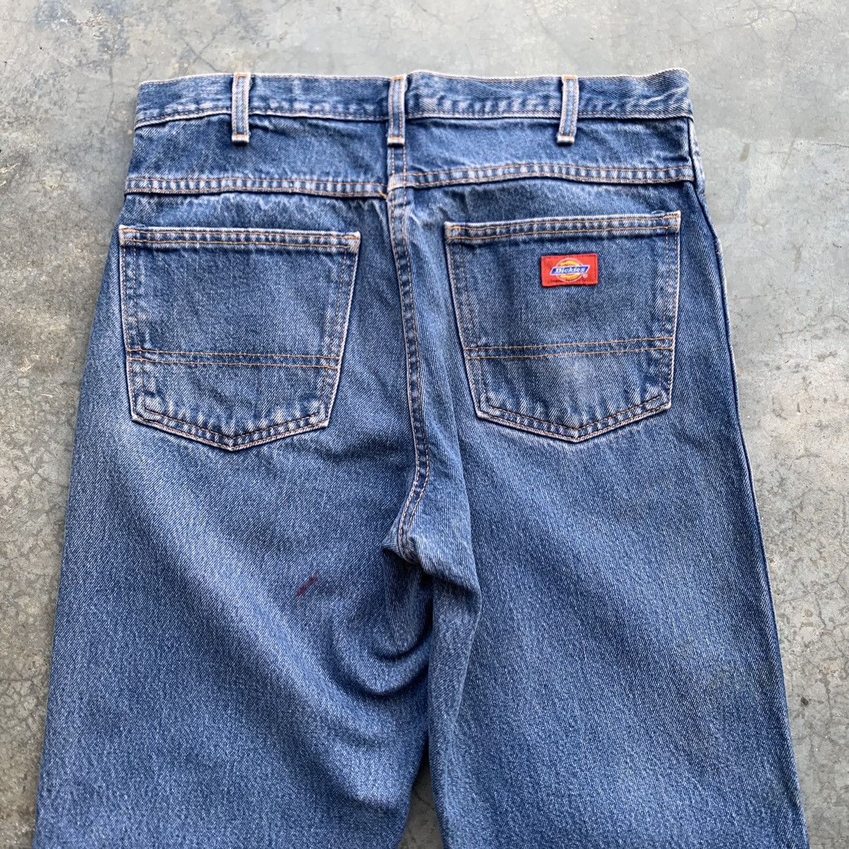 Dickies Vintage Dickies Dirty Denim Jeans Size 33x34 Size US 33 - 6 Thumbnail
