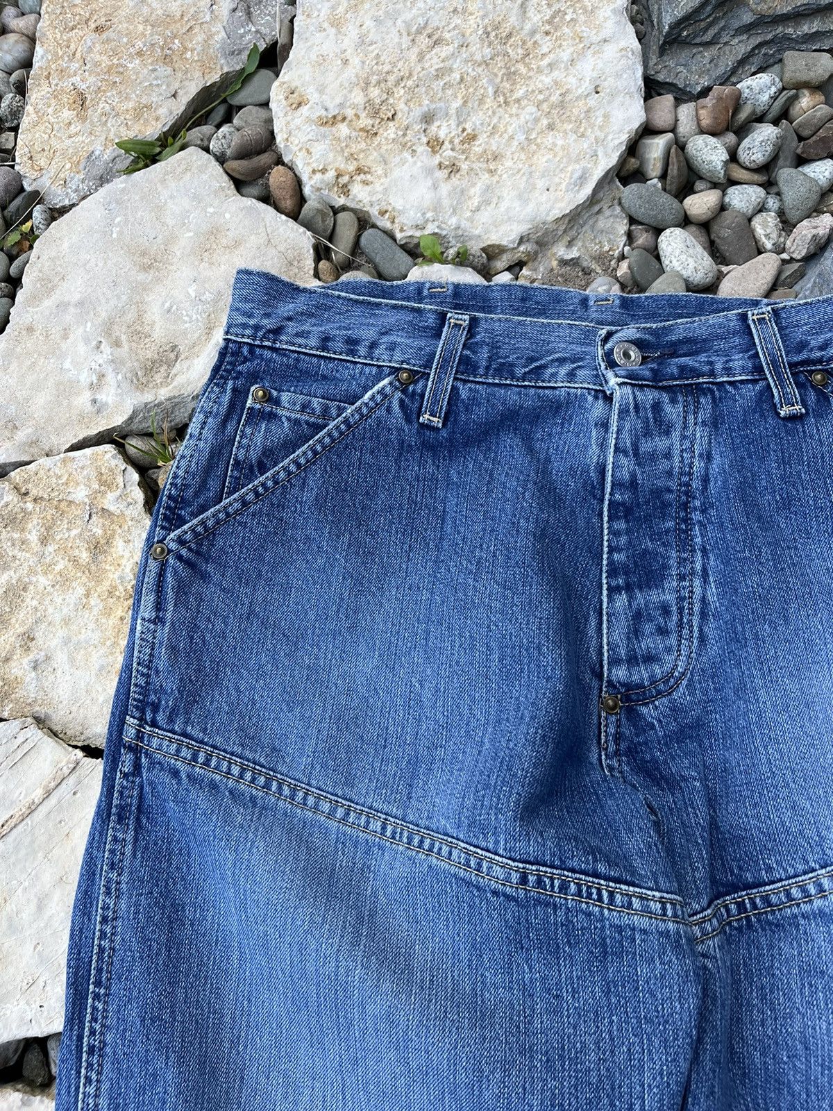 G-Star × Vintage Vintage G-Star Raw elwood y2k denim jeans double knee pants Size US 32 / EU 48 - 7 Thumbnail
