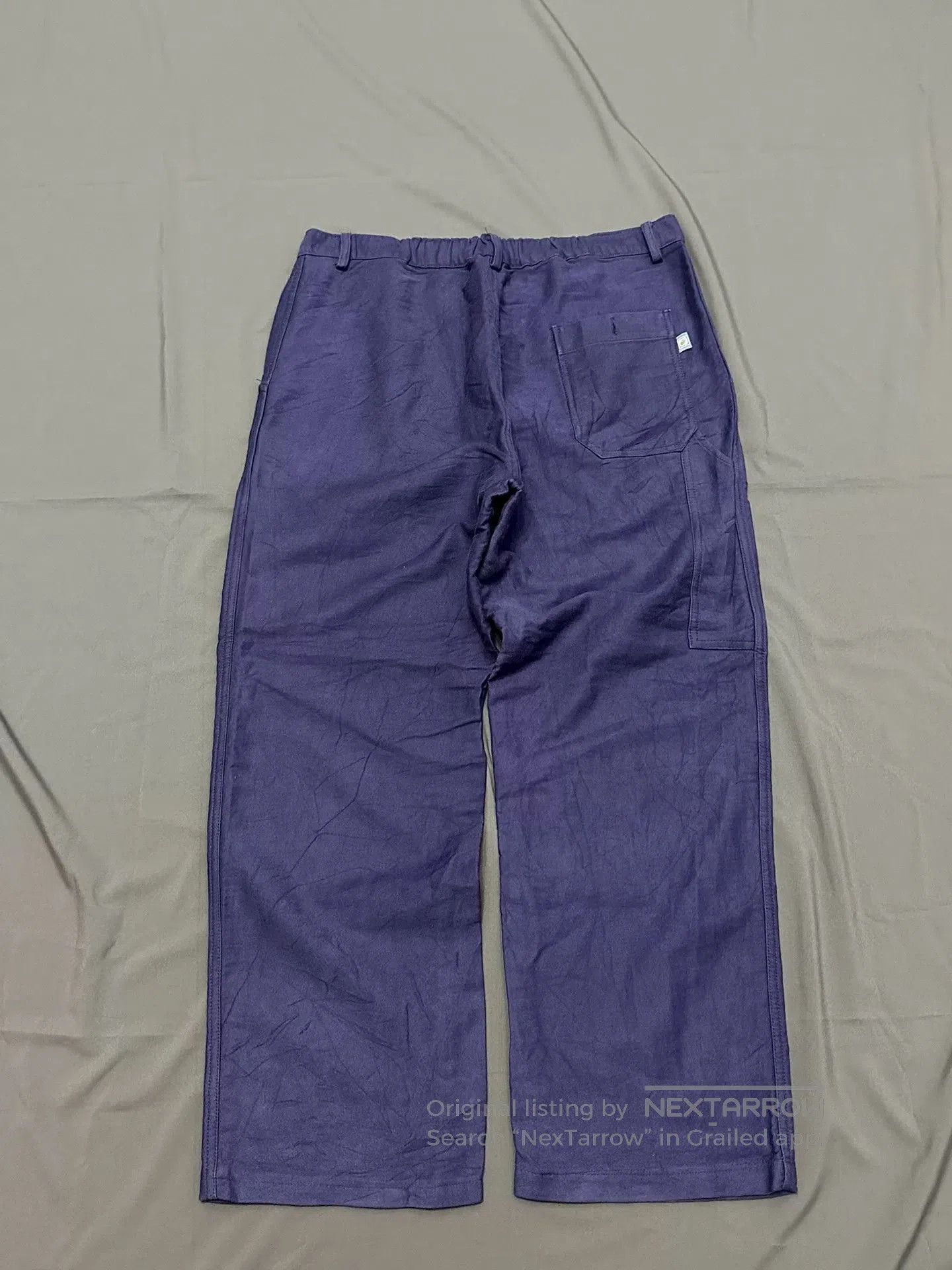 Vintage Vintage French Workwear Moleskin Wide. Size US 31 - 5 Thumbnail