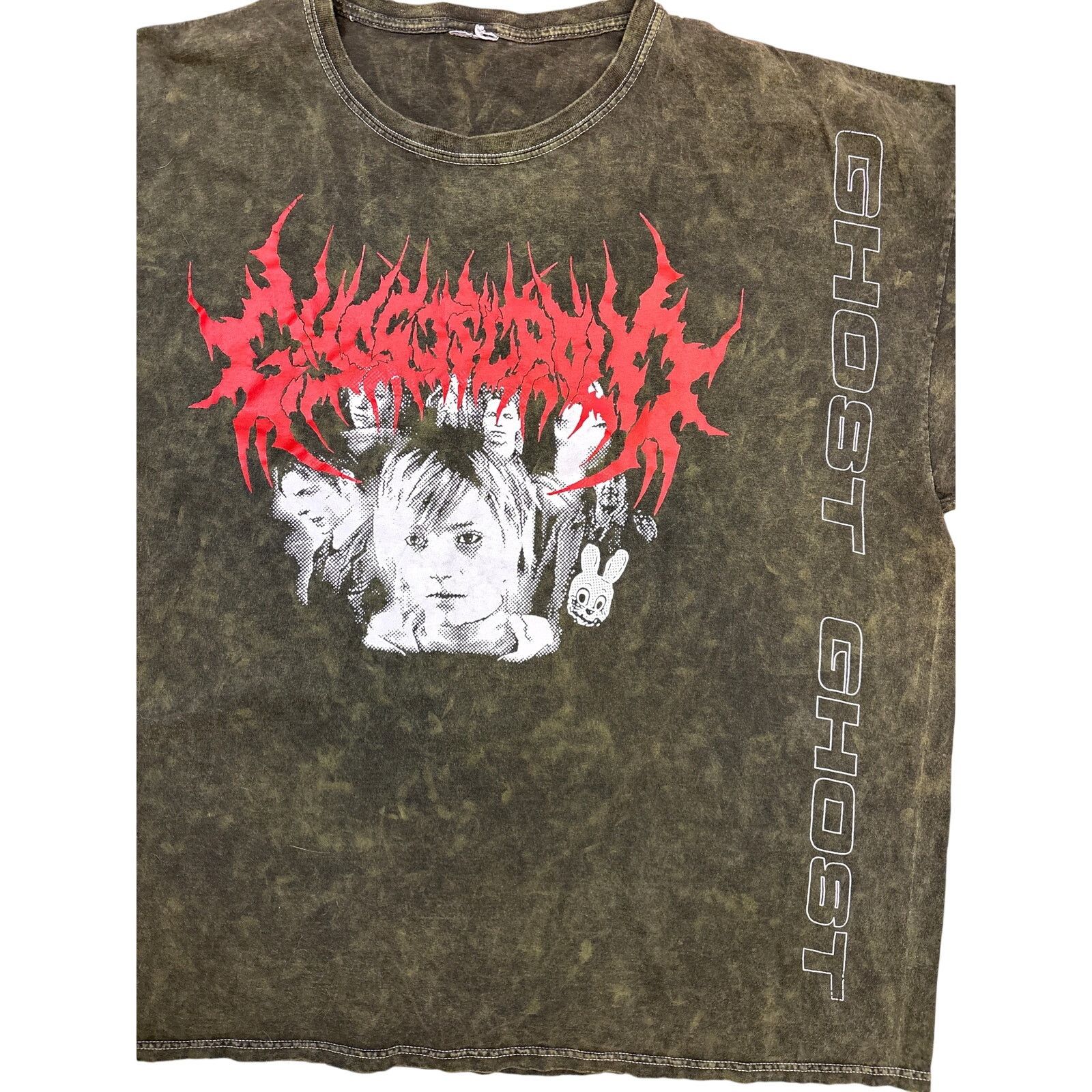 Ghost Supply Ghost supply Silent Hill Forest Green tee streetwear 3XL Size US XXL / EU 58 / 5 - 2 Thumbnail