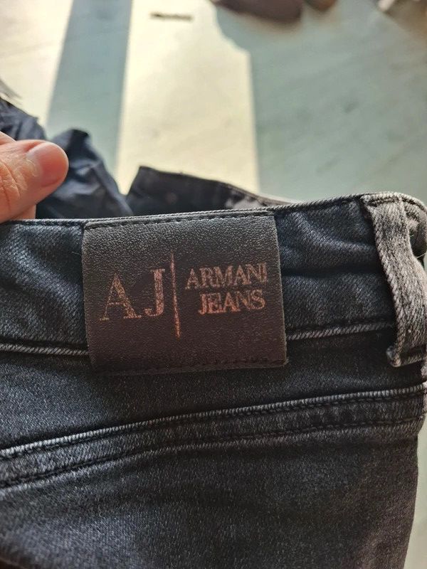 Armani Armani Jeans Dahlia jeans size 31 black Size 31" - 4 Thumbnail