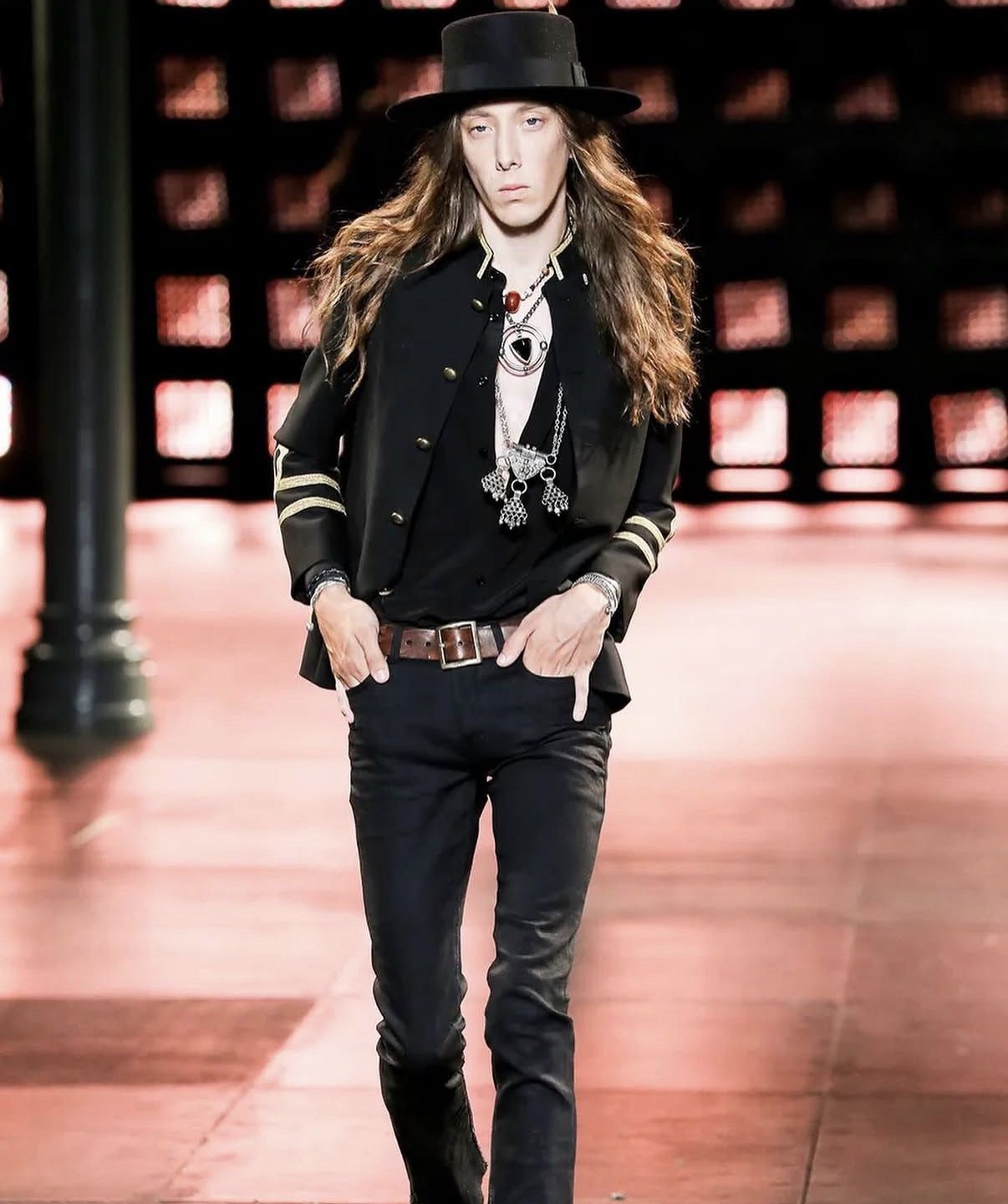 Saint Laurent Paris Saint Laurent Paris Officer Blazer Size 46S - 8 Thumbnail