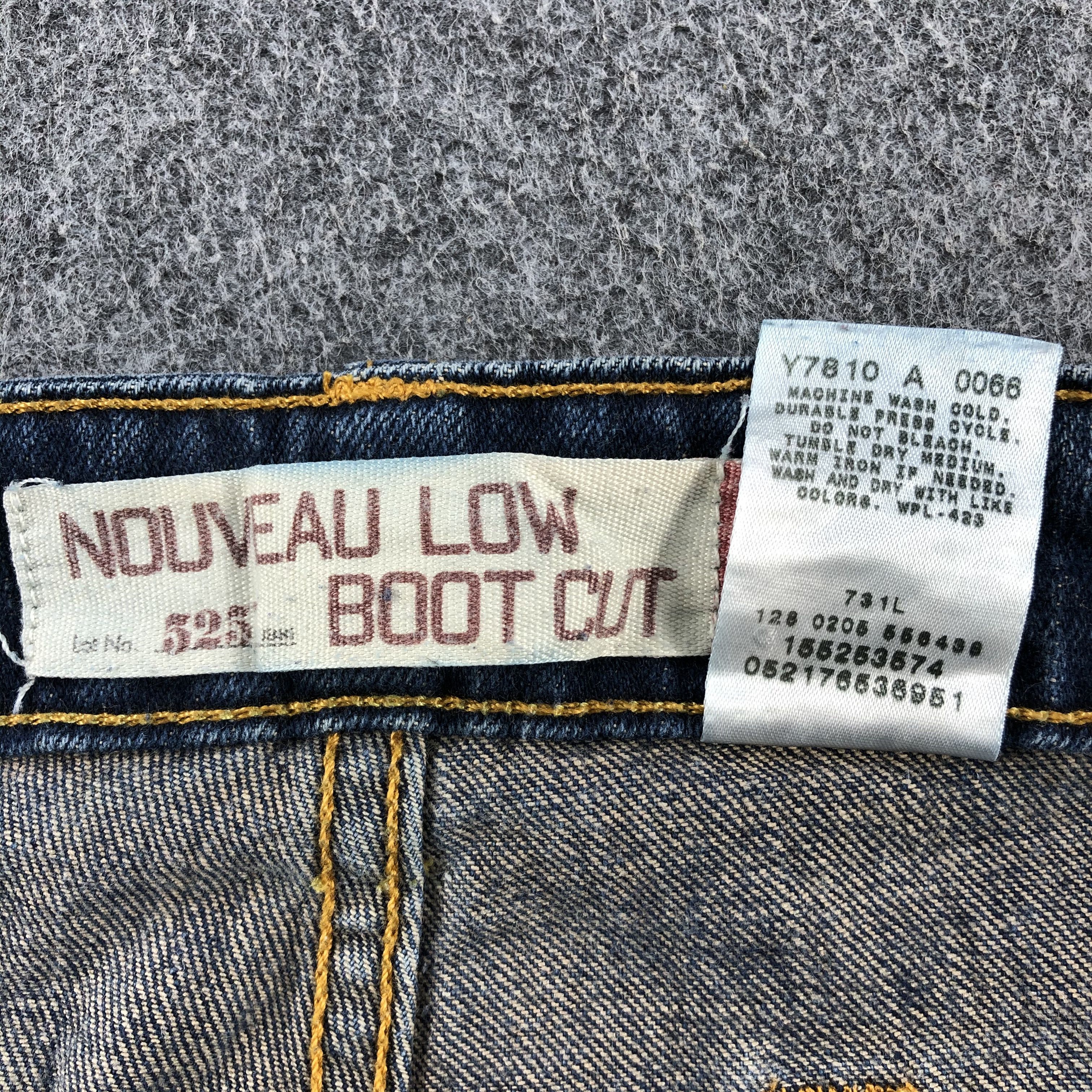 Levi's Vintage Blue Wash Levis 525 Boot Cut Jeans-J916 Size US 37 - 11 Thumbnail
