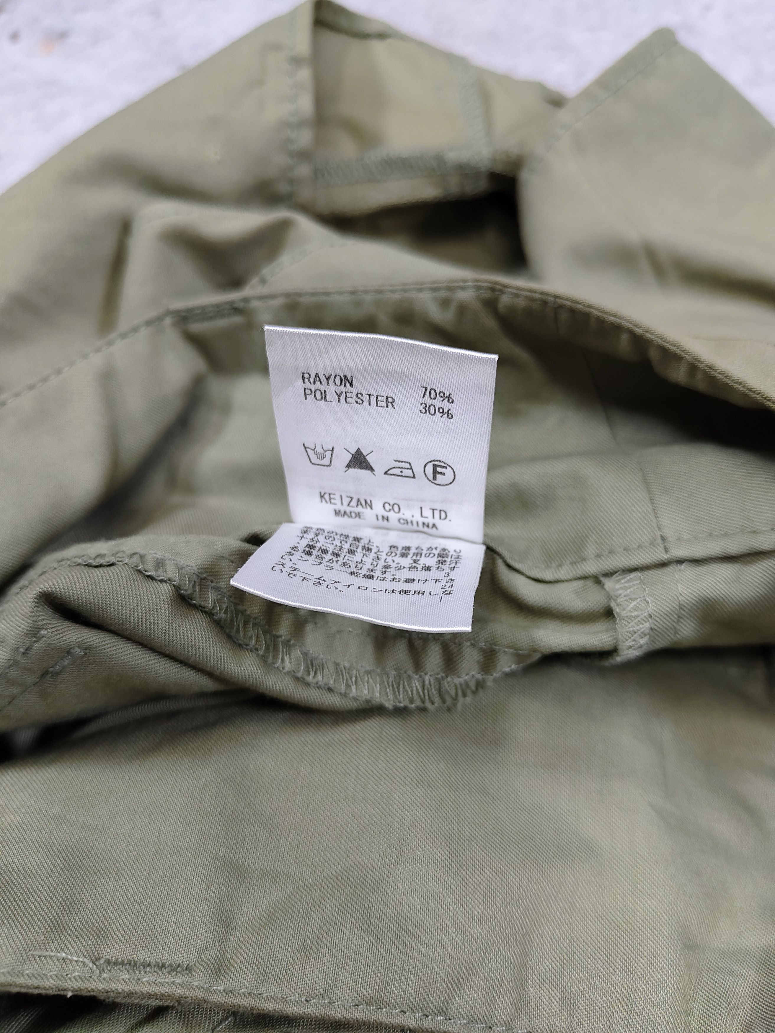 Japanese Brand Spiral Girl🇯🇵 Gal Y2K Casual Military Cargo Mini Shorts Size 29" - 10 Thumbnail