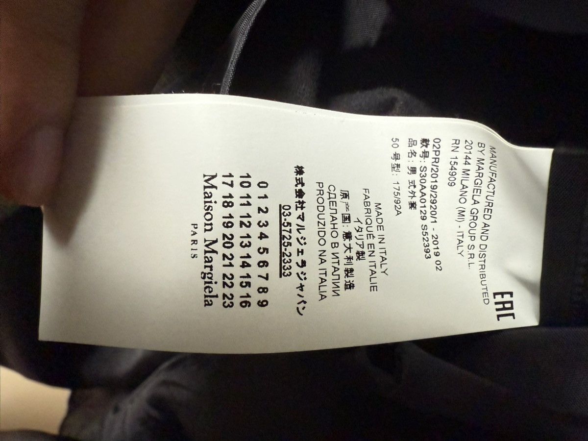 Maison Margiela Maison Margiela outline check coat Size US M / EU 48-50 / 2 - 4 Thumbnail