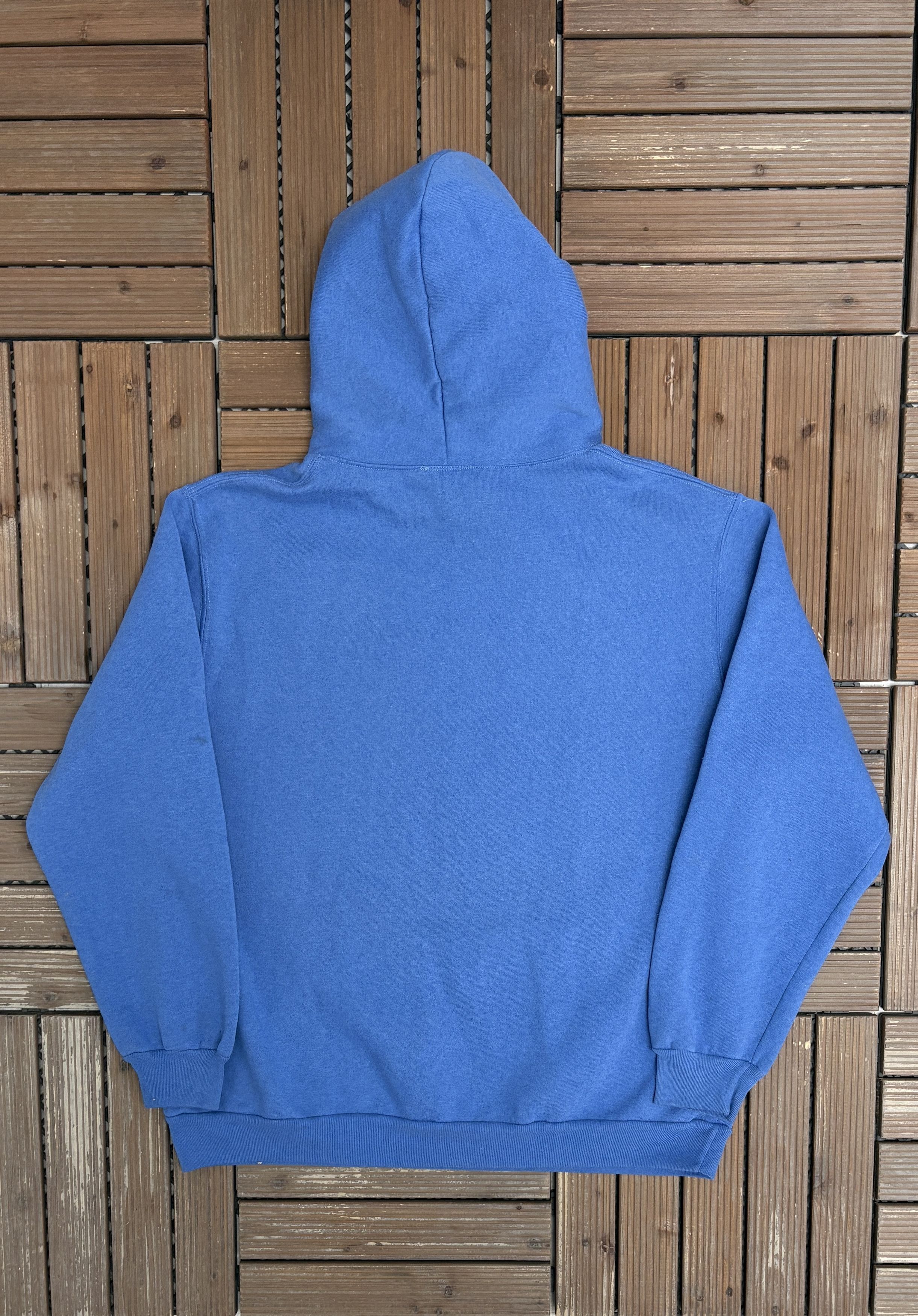 Vintage York University Lions Vintage Blue Hoodie Sweater Size US XL / EU 56 / 4 - 4 Thumbnail