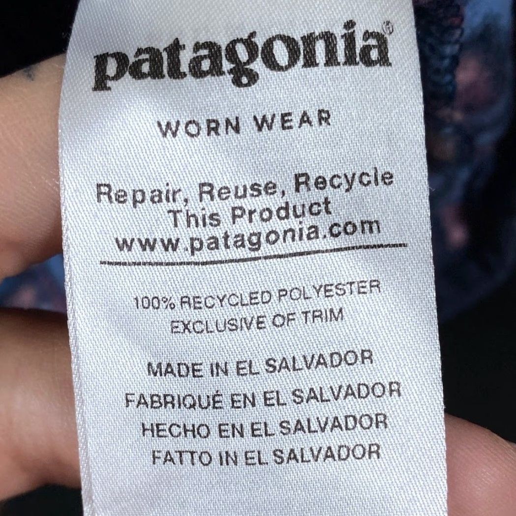 Patagonia Patagonia Sweatshirt Womens Cedar Mesa Stone Blue 1/4 Snap Geometric Small Regular Long Sleeve Knit Fleece Polyester Pullover Casual Activewear Womens Size S / US 4 / IT 40 - 5 Thumbnail