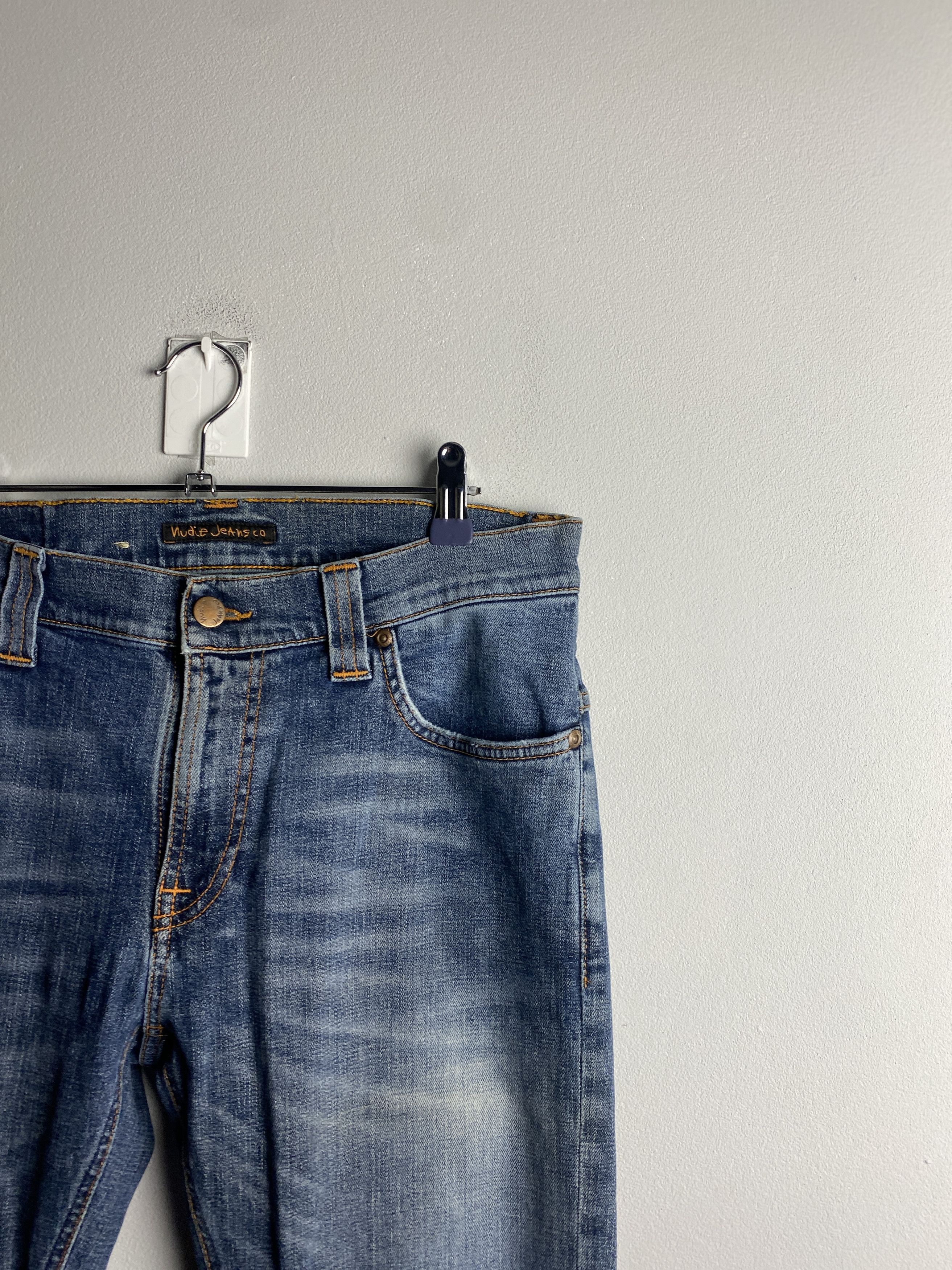Nudie Jeans Nudie Jeans Thin Finn denim jeans pants Size US 31 - 3 Thumbnail