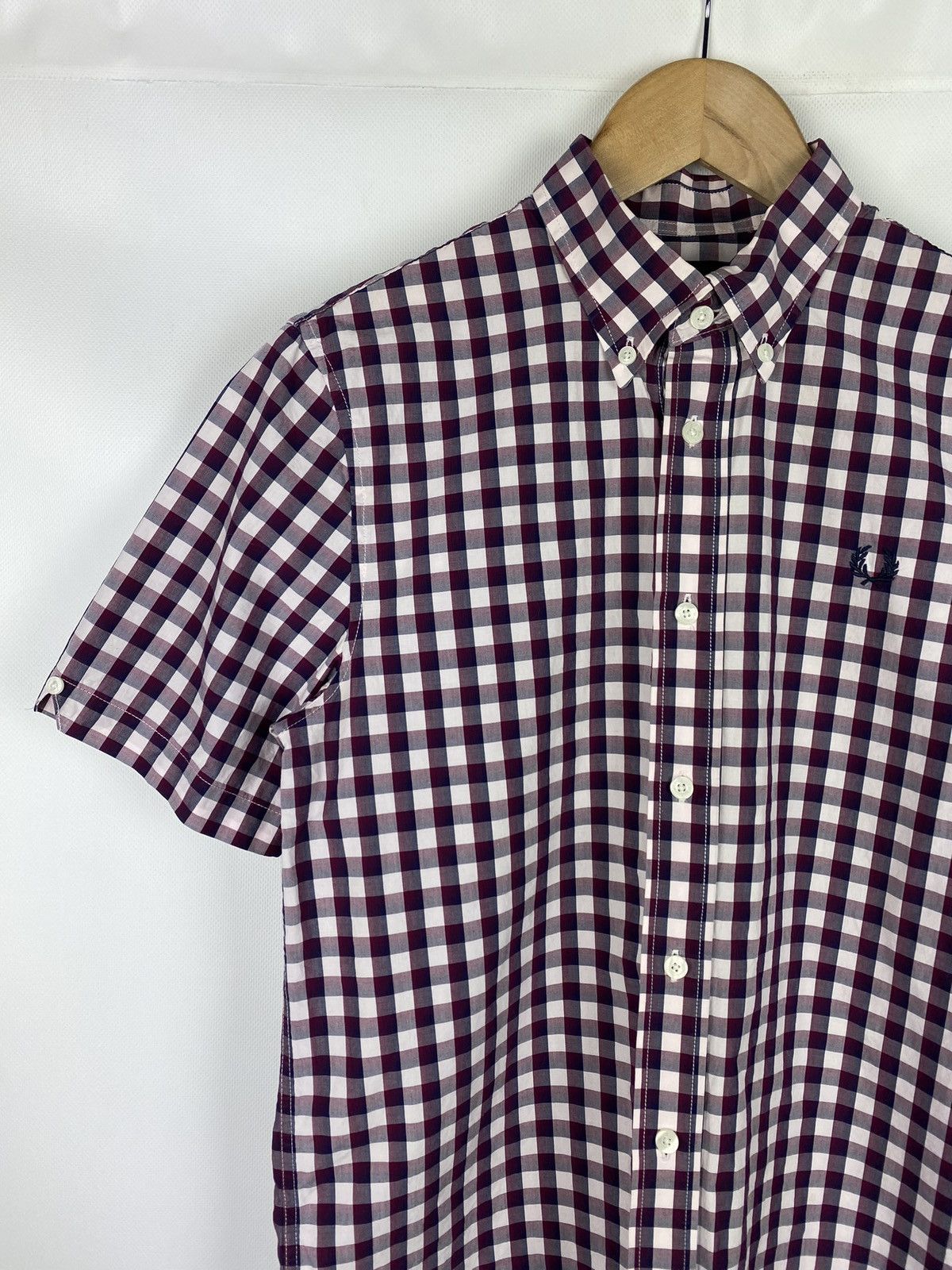 Fred Perry FP Fred Perry men’s short sleeve button up shirt size S Size US S / EU 44-46 / 1 - 4 Thumbnail