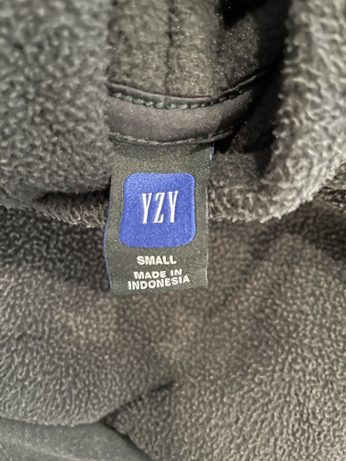Yeezy Yeezy Gap Polar Fleece Hoodie Black Size Small (UNRELEASED) Size US S / EU 44-46 / 1 - 3 Thumbnail