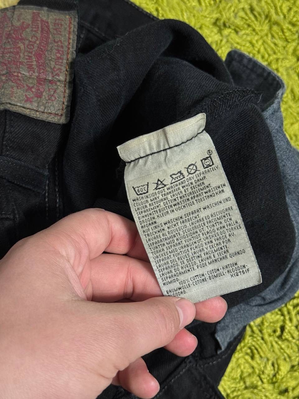 Levi's Vintage Levi’s 501 Black Denim Jeans Made in USA Size 31x30 Size US 31 - 11 Thumbnail