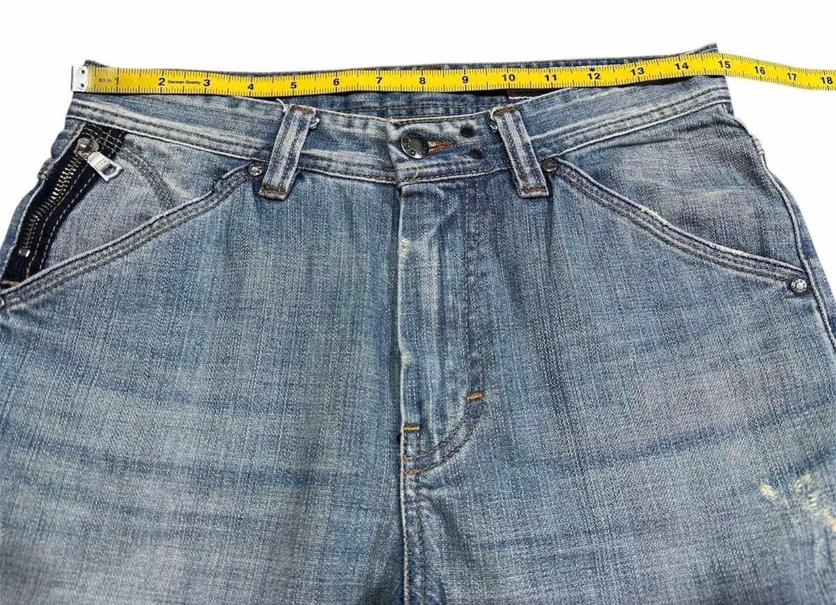 GAS × If Six Was Nine × Japanese Brand 🔥Sick Y2K Gas Jeans Light Wash Flared Denim Faded Size US 30 / EU 46 - 17 Thumbnail