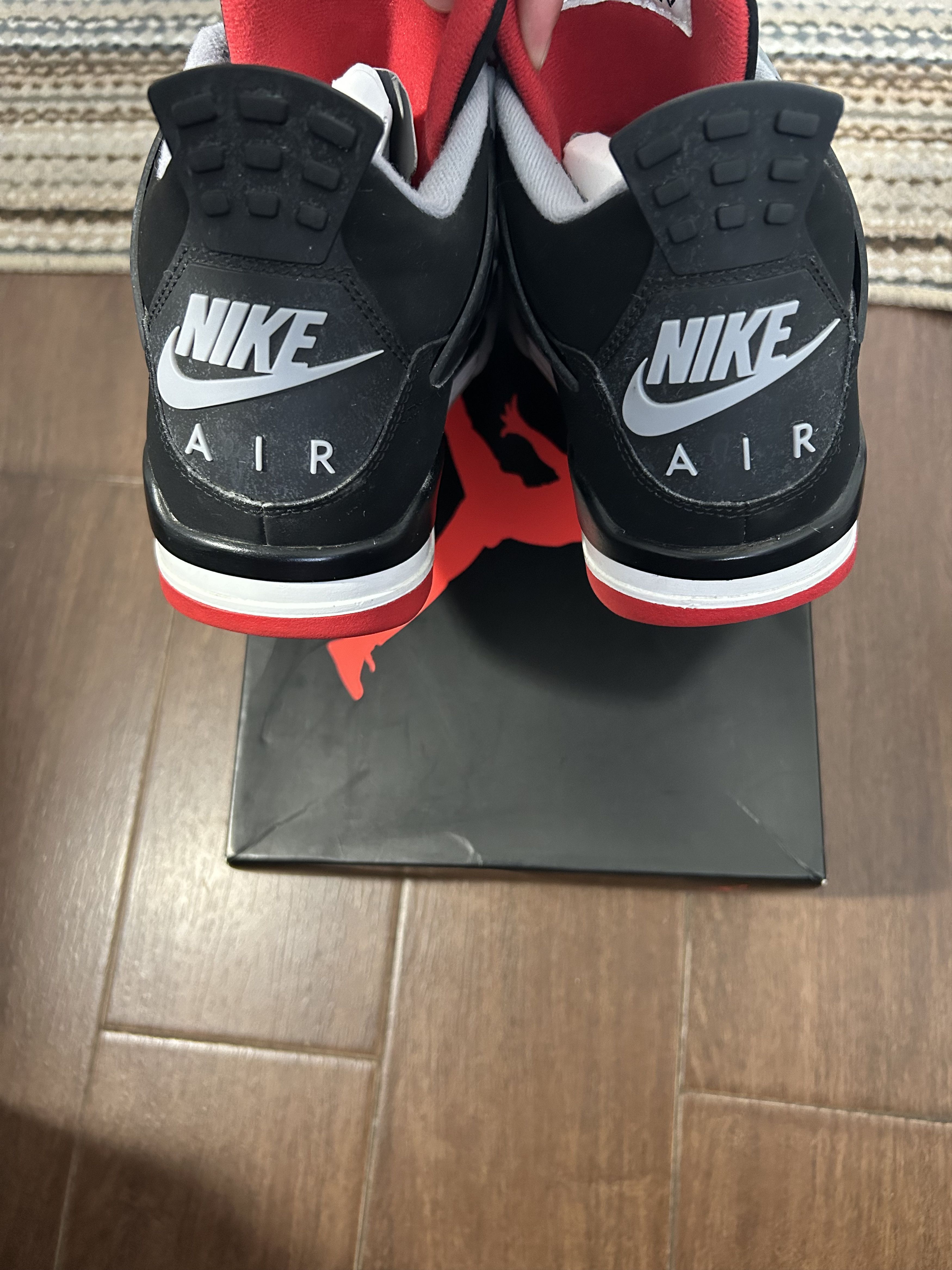 Jordan Brand Jordan 4 "Bred" Size US 9.5 / EU 42-43 - 4 Thumbnail