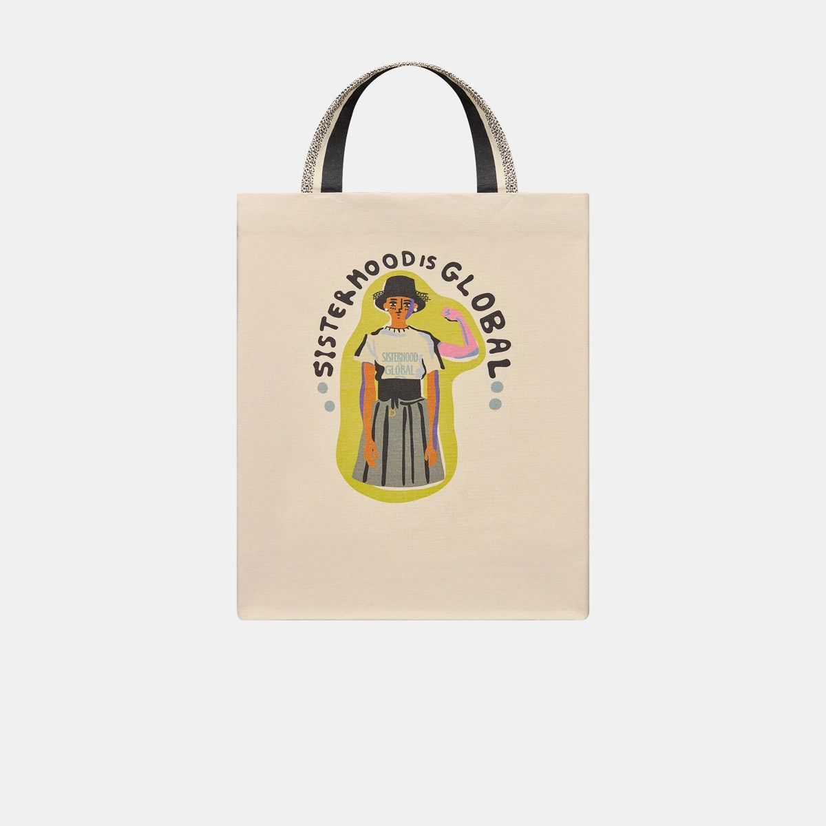 Dior o1bcso1str0225 Sisterhood Is Global' T-Shirt in Ecru Size M / US 6-8 / IT 42-44 - 4 Thumbnail