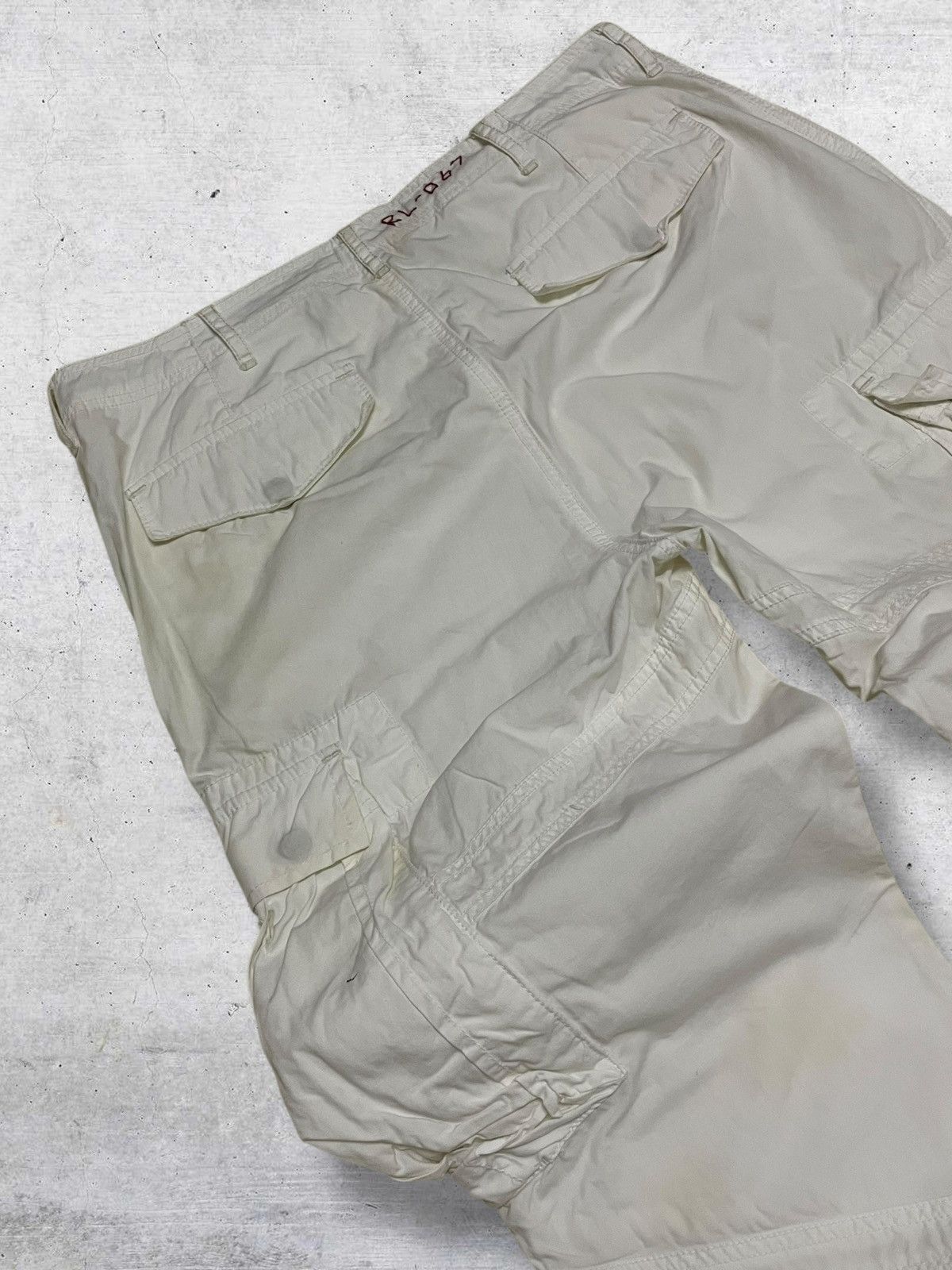 Polo Ralph Lauren VINTAGE POLO RAPLH LAUREN 90S DESIGNER OG UTILITY CARGO PANT Size US 34 / EU 50 - 15 Thumbnail