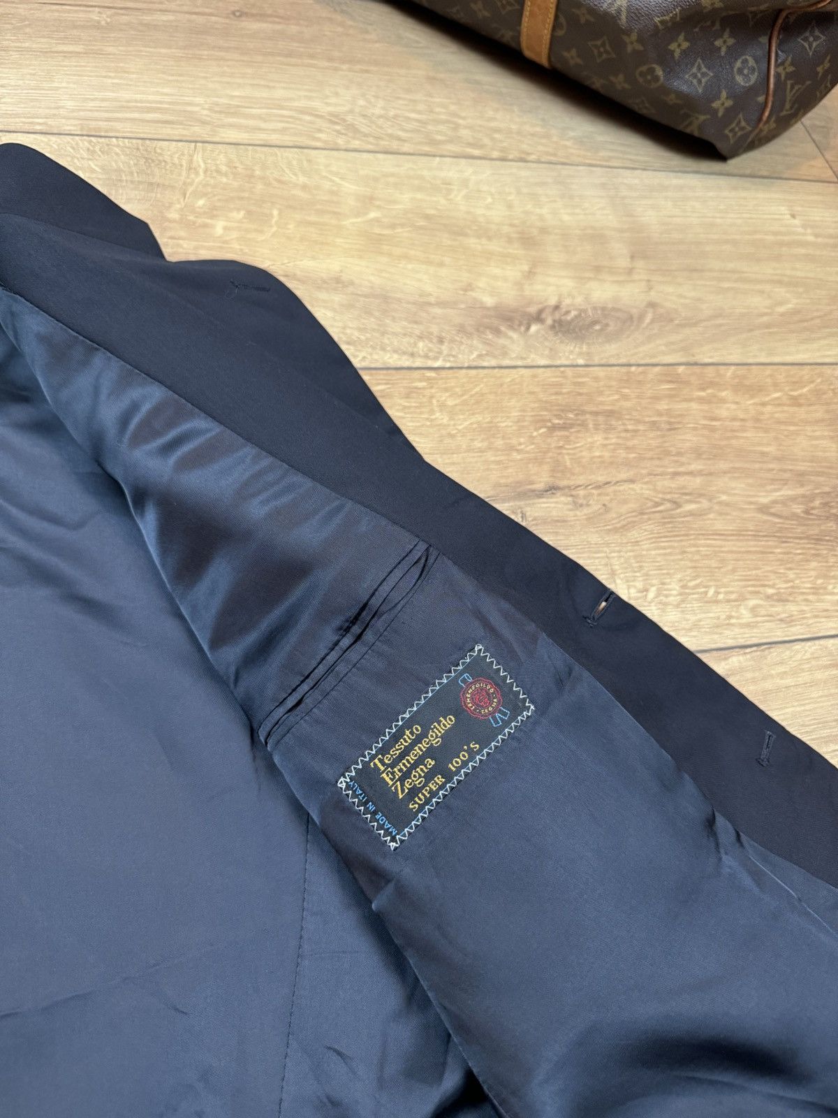 Ermenegildo Zegna Wool blazer Ermenegildo Zegna Italy original luxury item Size 50R - 2 Thumbnail